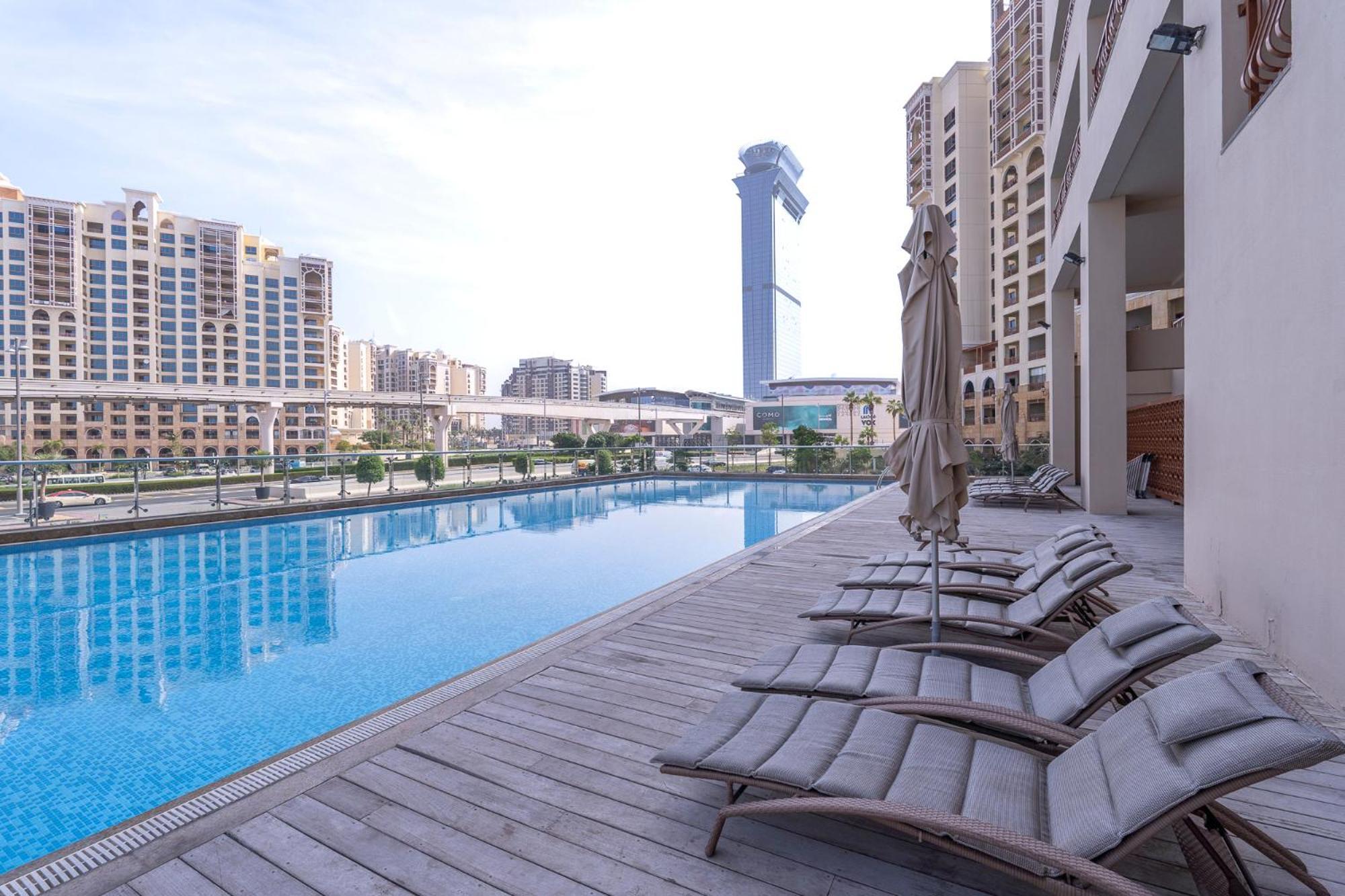 Palm Jumeirah Studio With Sea View Spacious Daire *