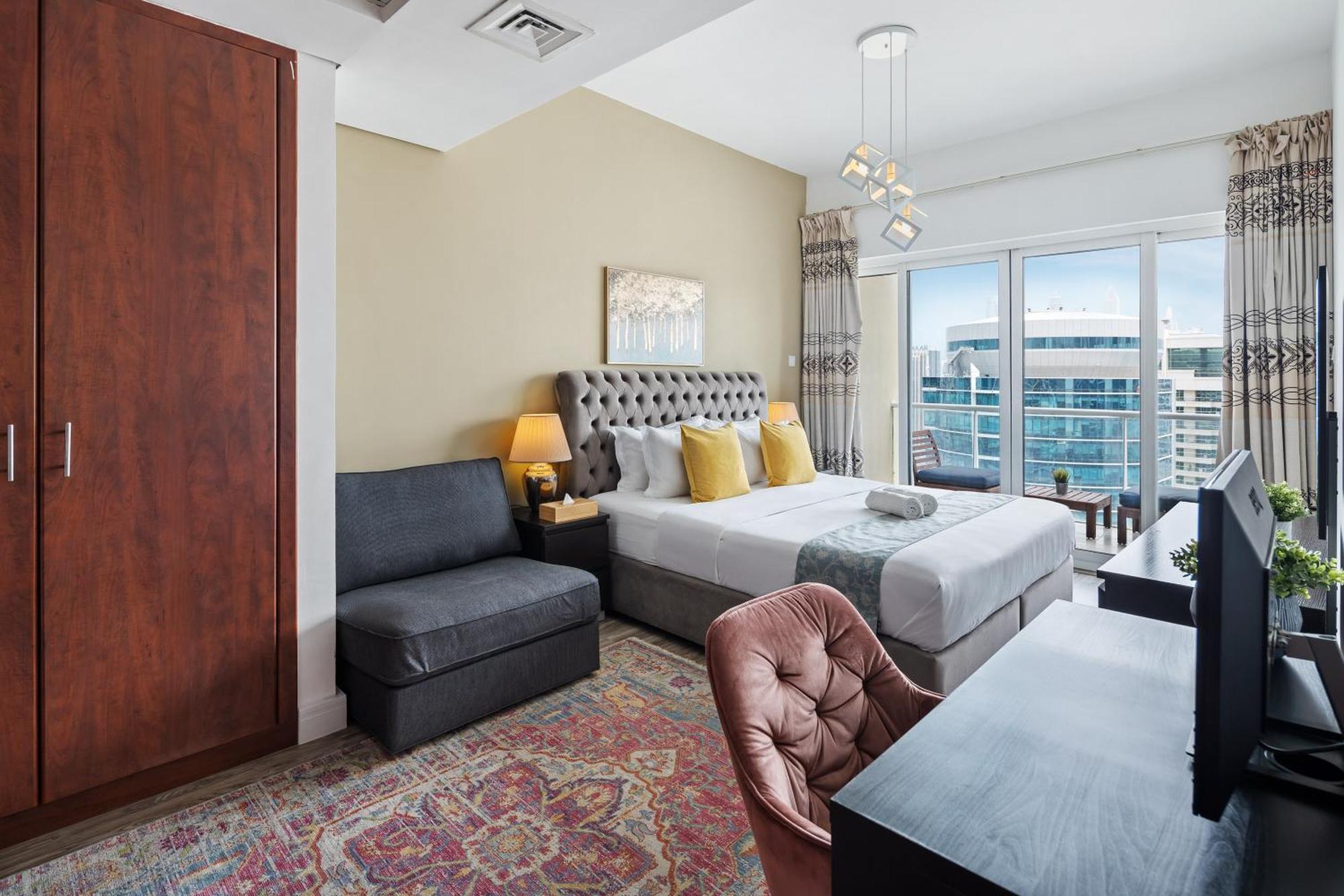 Modern & Spacious 2-bed With Panoramic Views, Dual Balconies, Steps From Jlt Metro By 