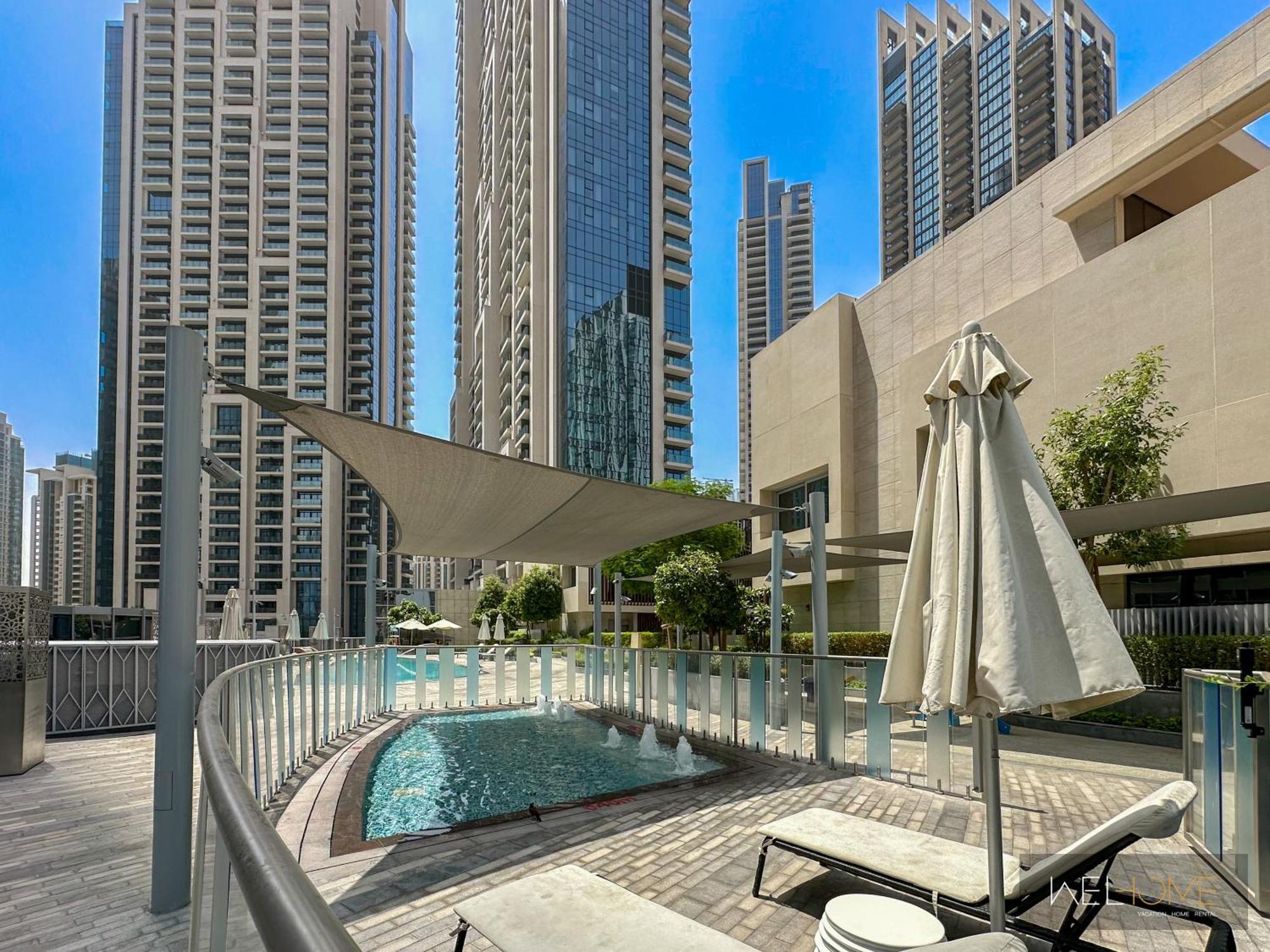 Apartamento Welhome - Luxury Facing Burj Khalifa With Terrace *