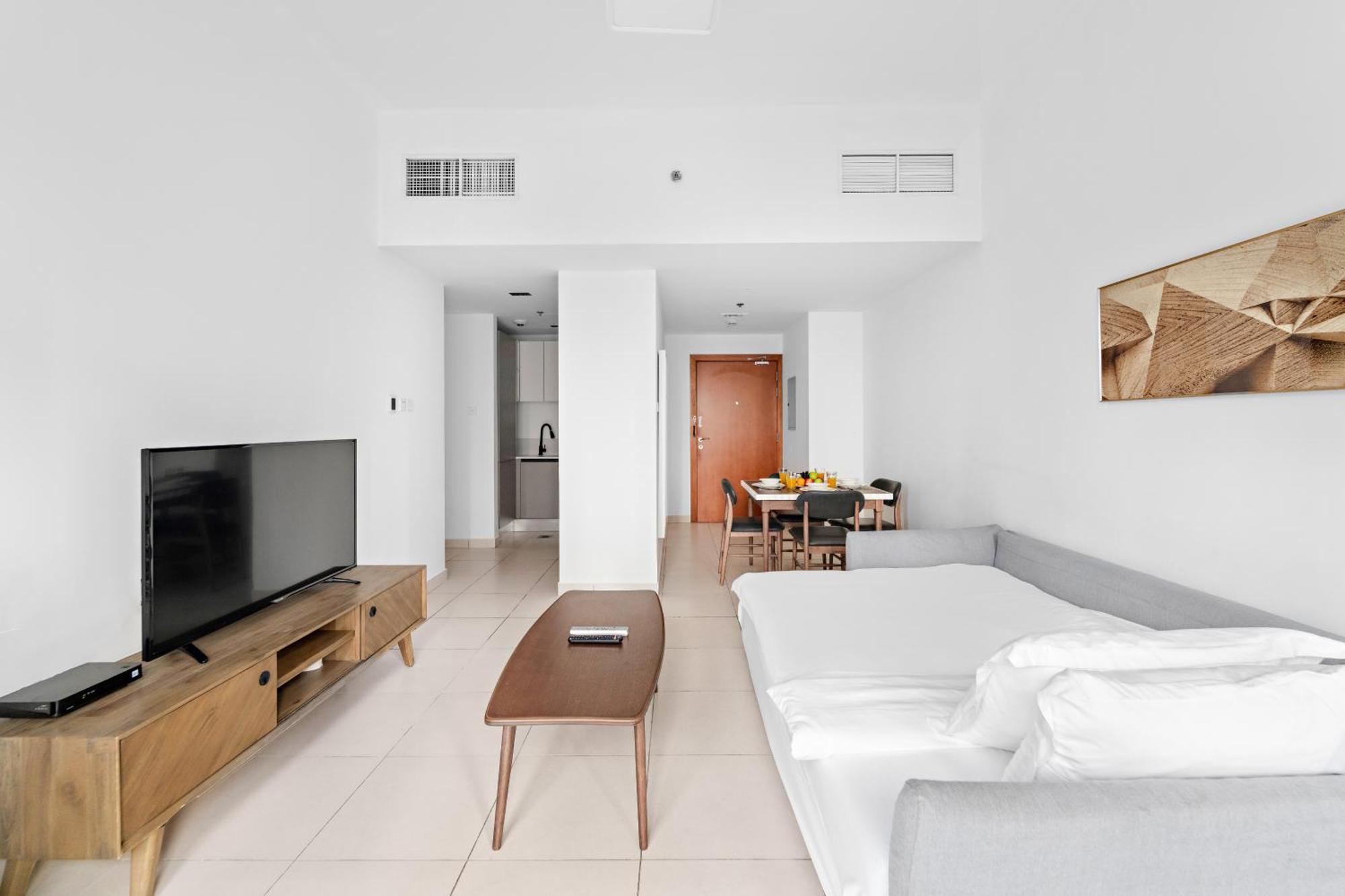 First Class 2br With Exquisite Full Marina View Apartment *