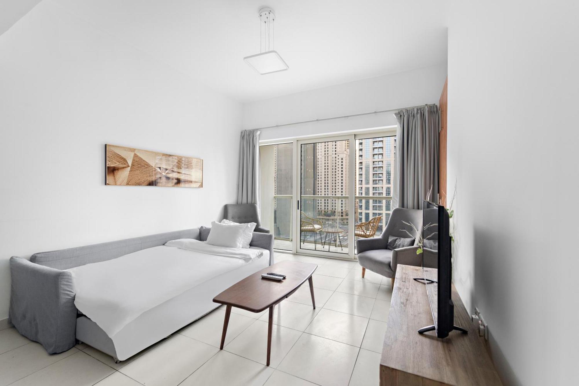 Apartment First Class 2br With Exquisite Full Marina View Dubai