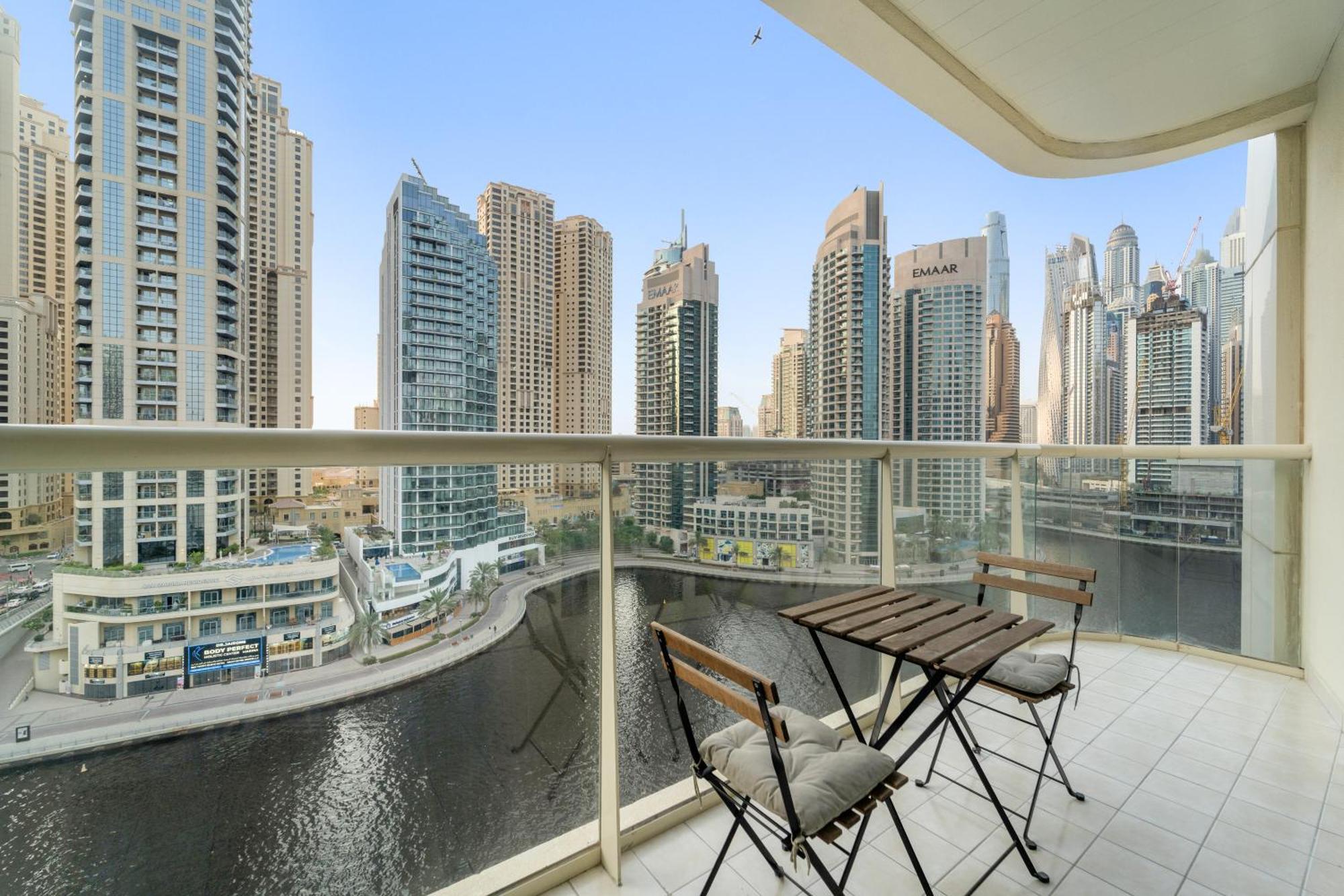 First Class 2br With Exquisite Full Marina View Apartment Dubai