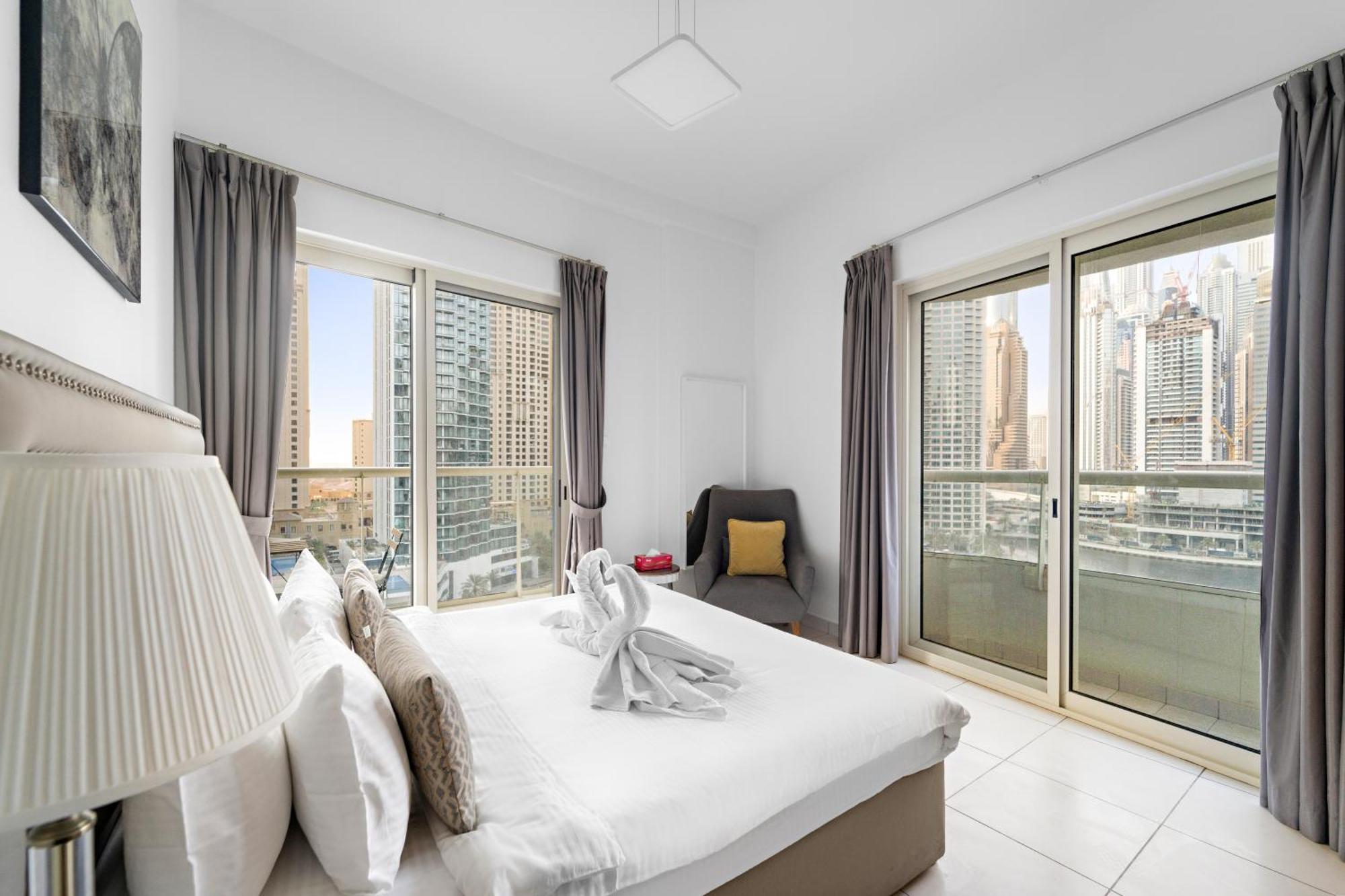 Apartment First Class 2br With Exquisite Full Marina View
