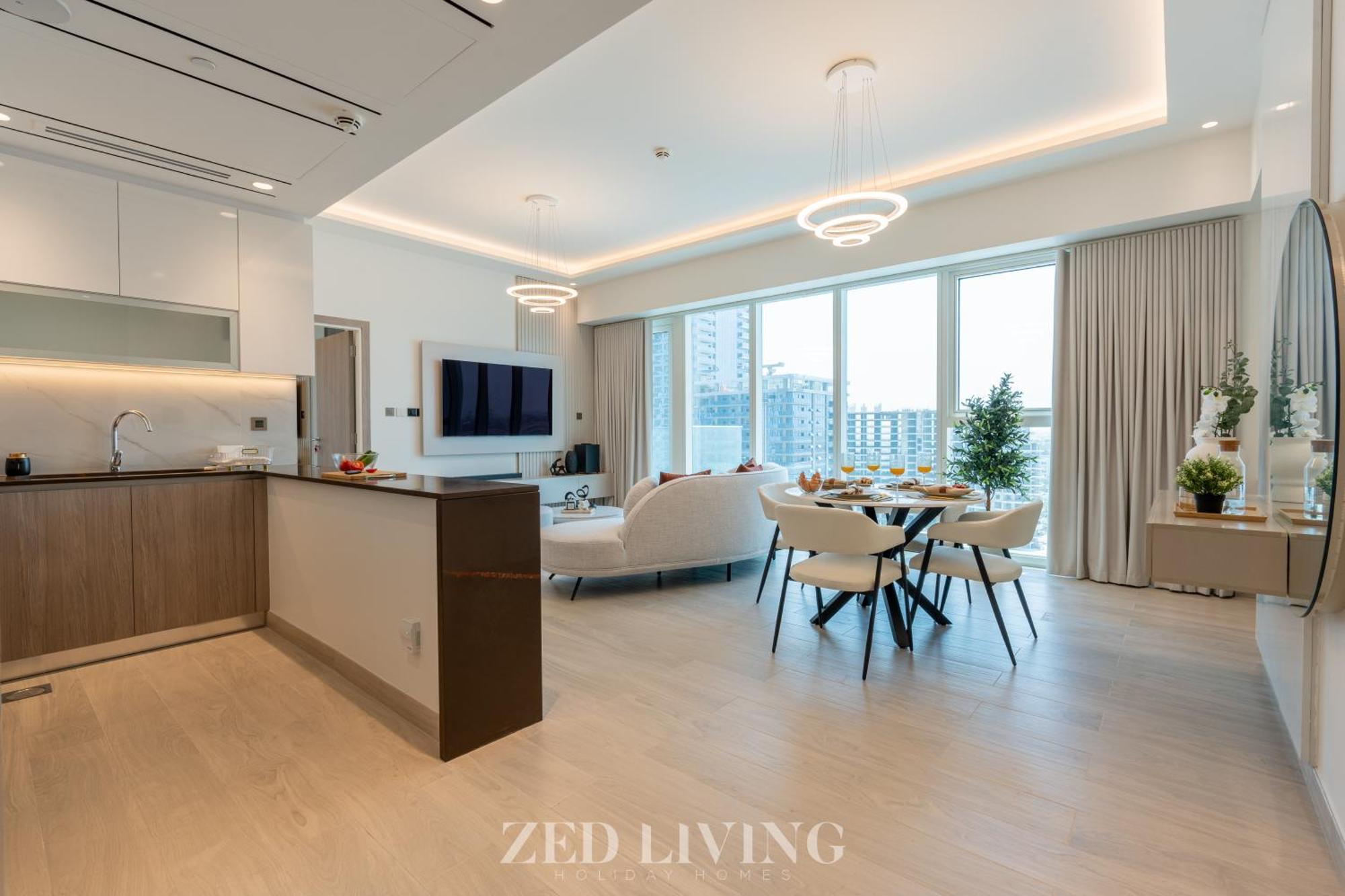 Apartment Me Do Re - Luxury Living 1 Bedroom With Panoramic View - Zed Living Dubai