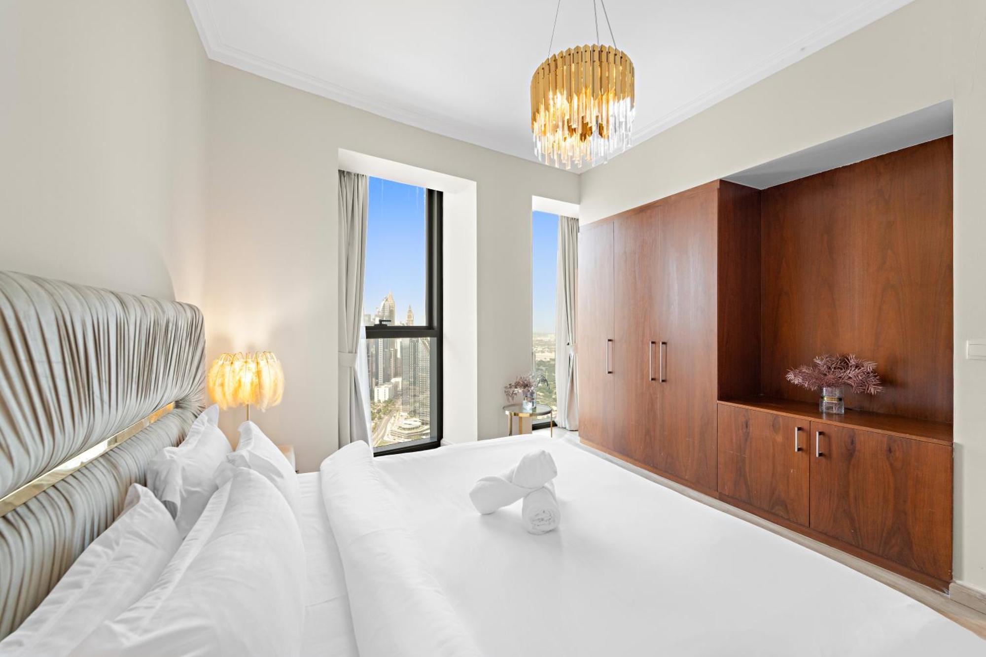 First Class 3br With Full Burj Khalifa And Fountain View Apartment