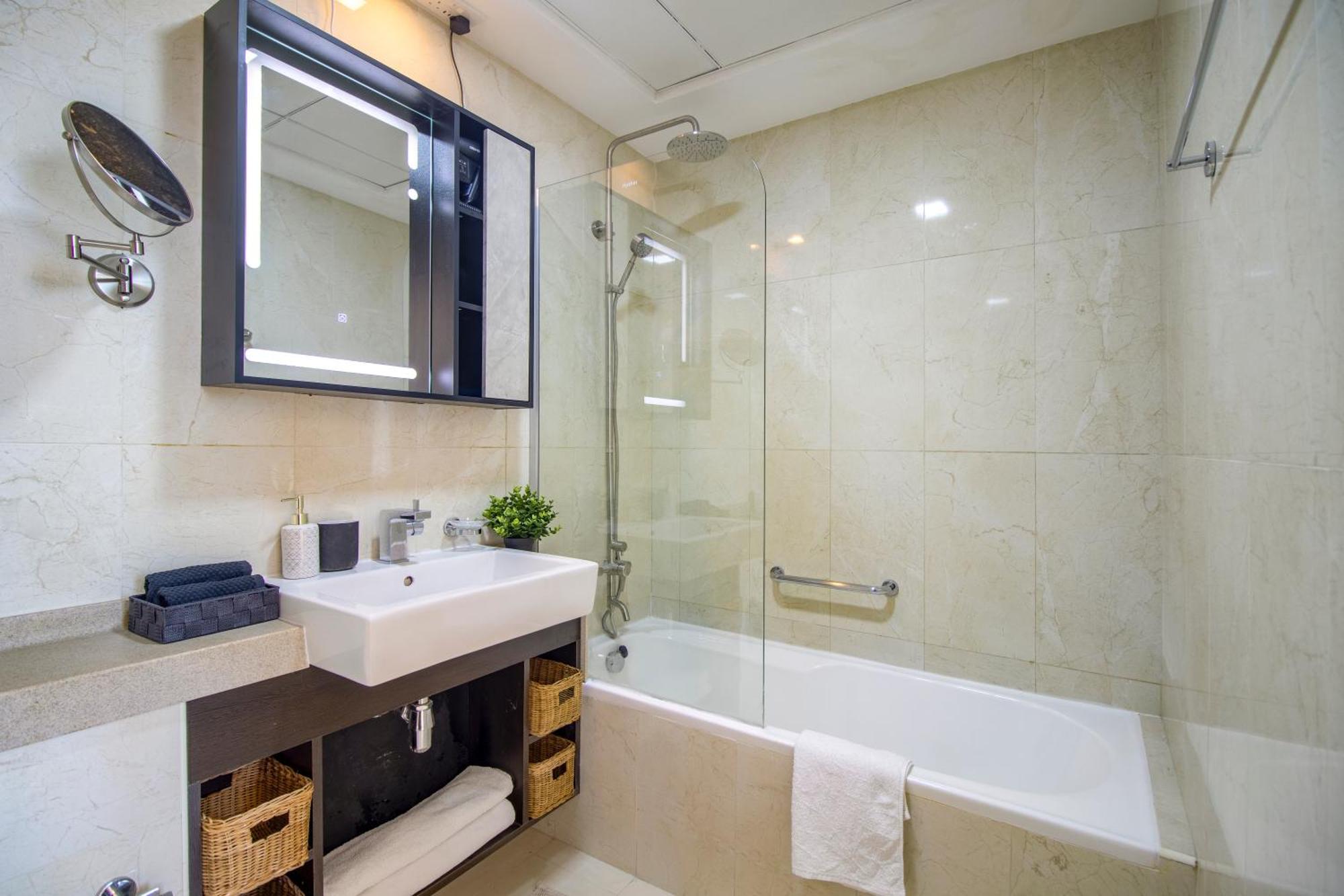 Apartamento Vacation Friendly View Luxury 1bedroom- Walk To & Mall Dubai