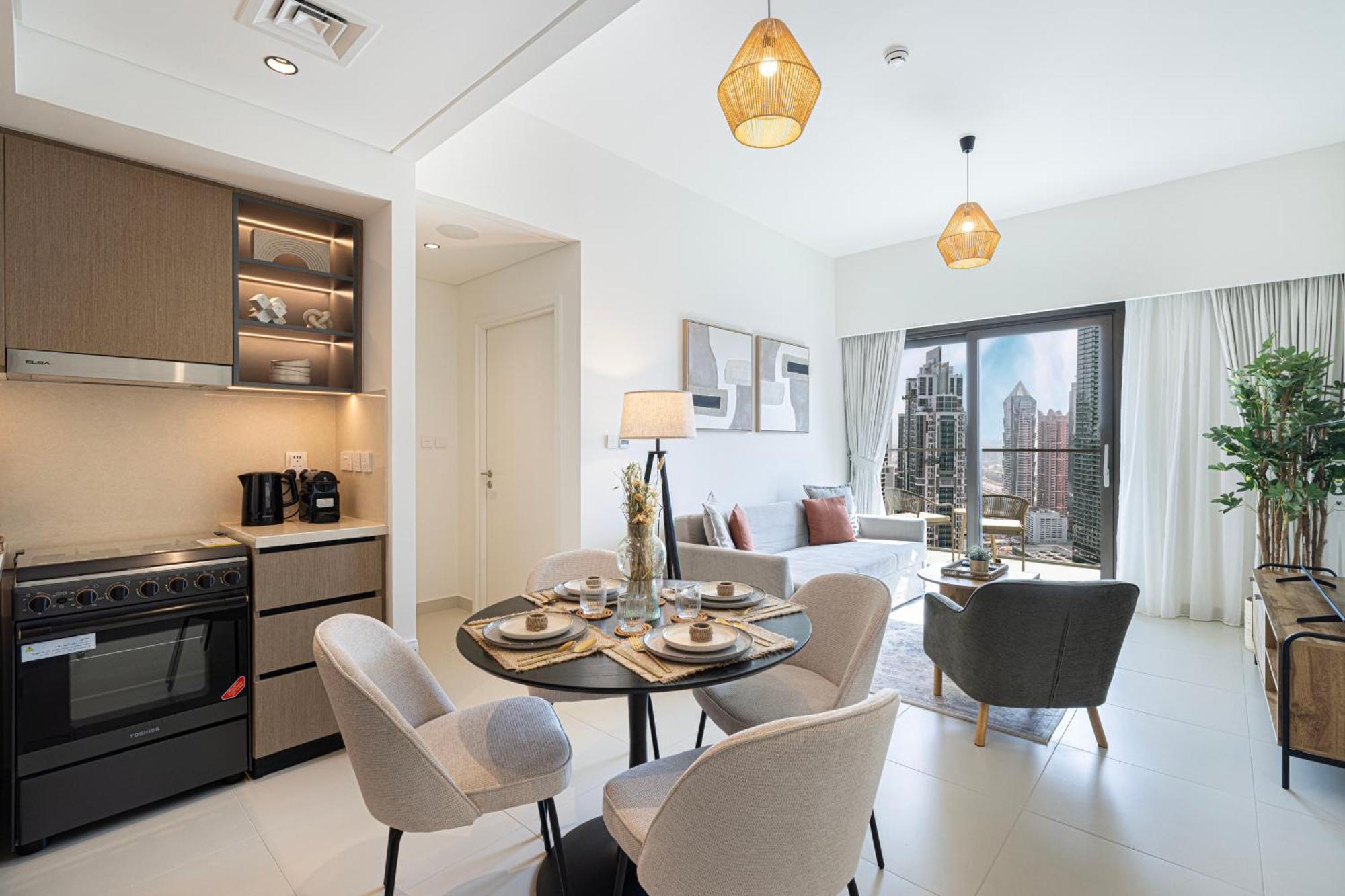 Luxury Minimalistic In Downtown Opposite Burj Khalifa & Mall * Dubai