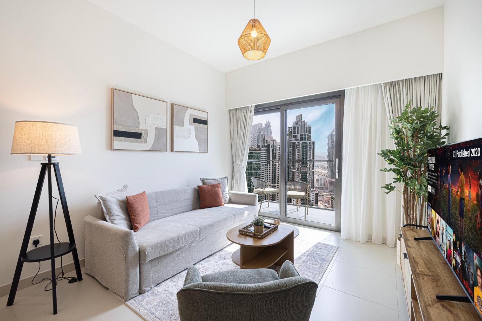 Luxury Minimalistic In Downtown Opposite Burj Khalifa & Mall * Dubai