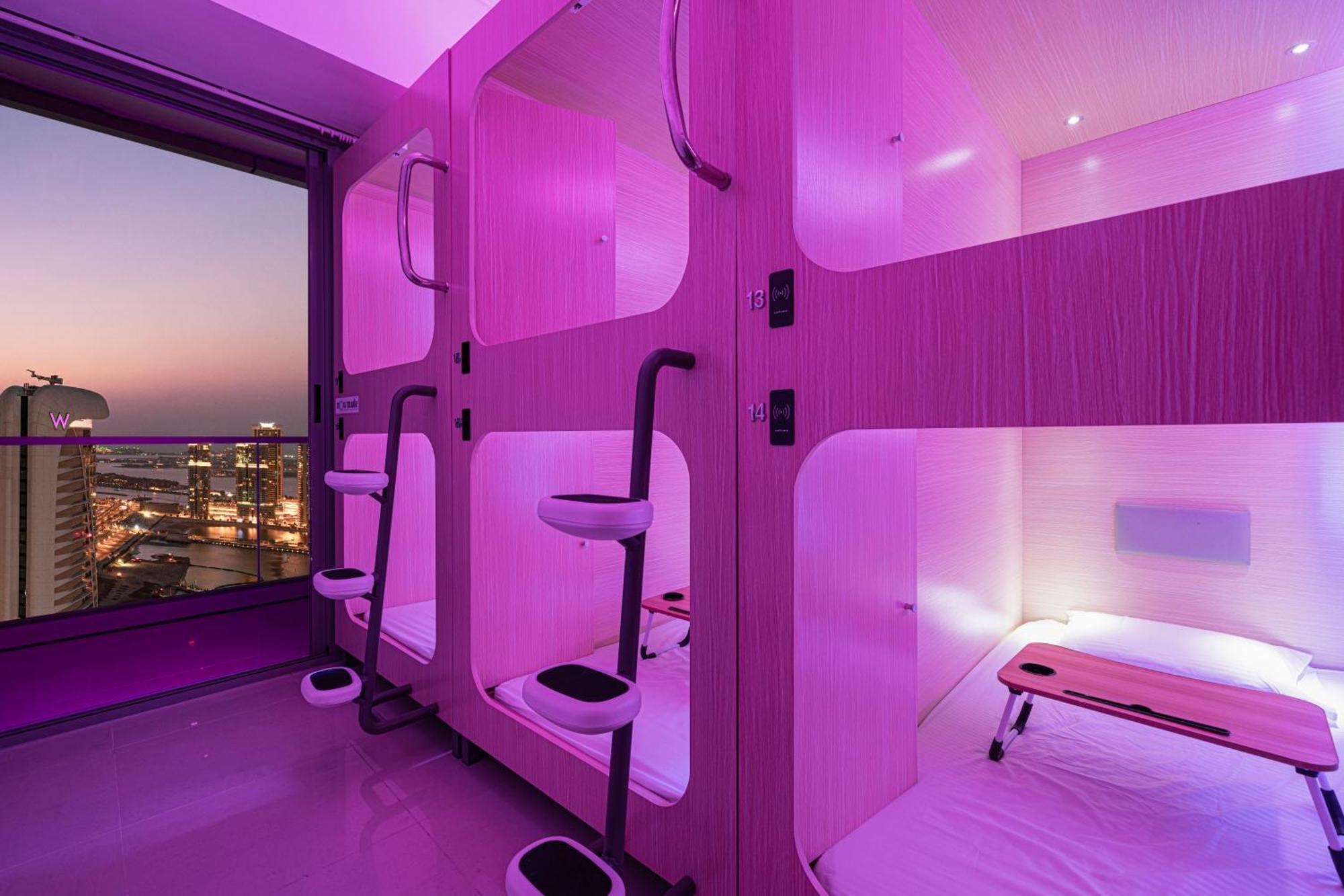 Capsule Experience Duplex - Panoramic Sea View - Nowmade La Marina Hostel