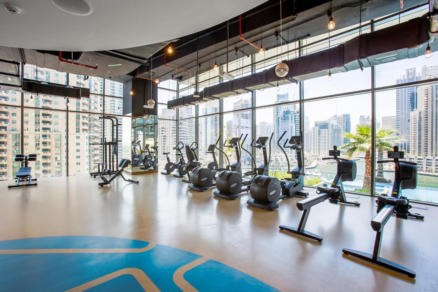 Blueground Marina Gate View Sauna Gym Dxb-1338 *