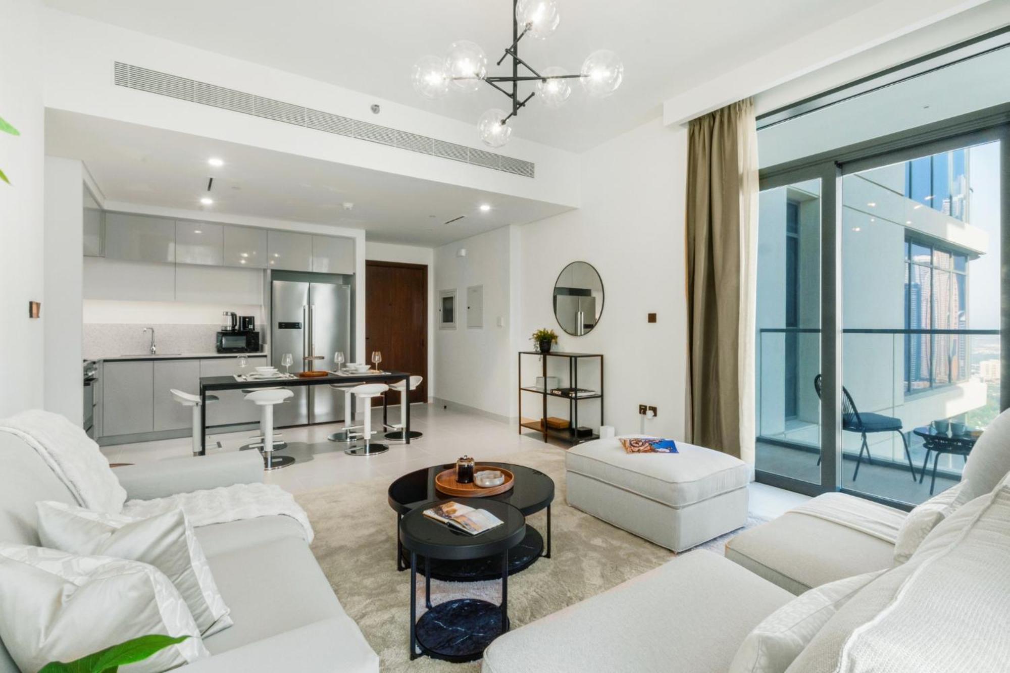 Brand New 2br With Private Access, Beachfront Marina Vista Dubai