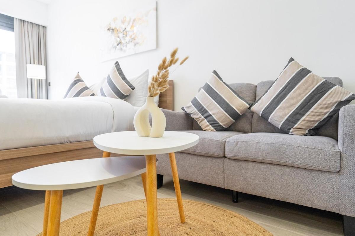 Lovable Studio With Street View At Azizi Riviera In Meydan One Apartment