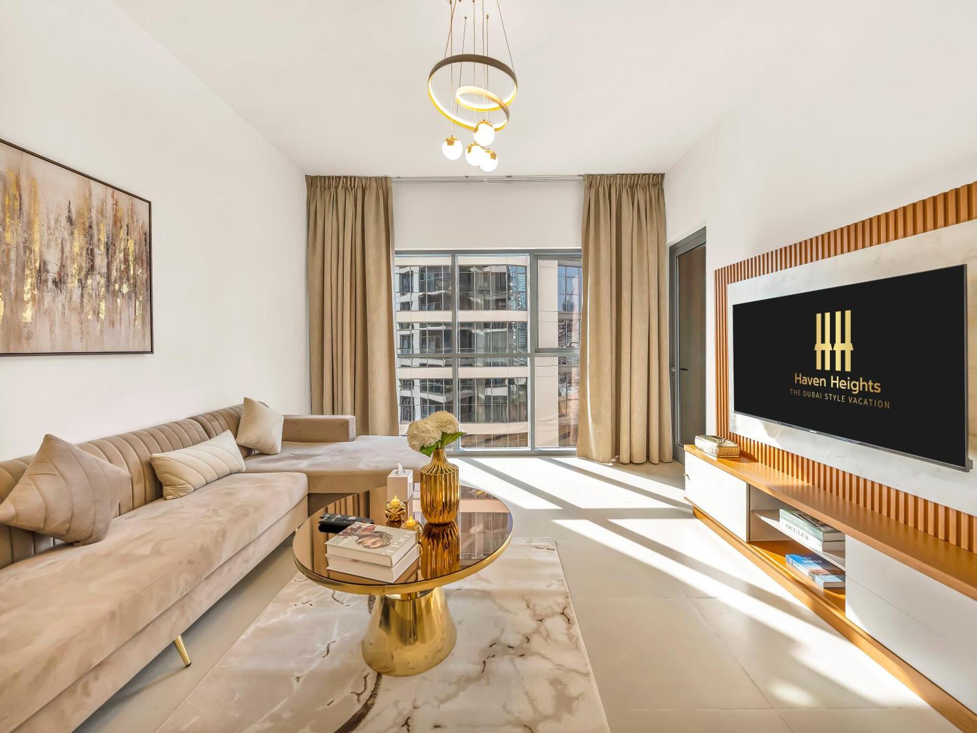 Apartamento Downtown With Burj Khalifa View Haven Heights Homes Dubai