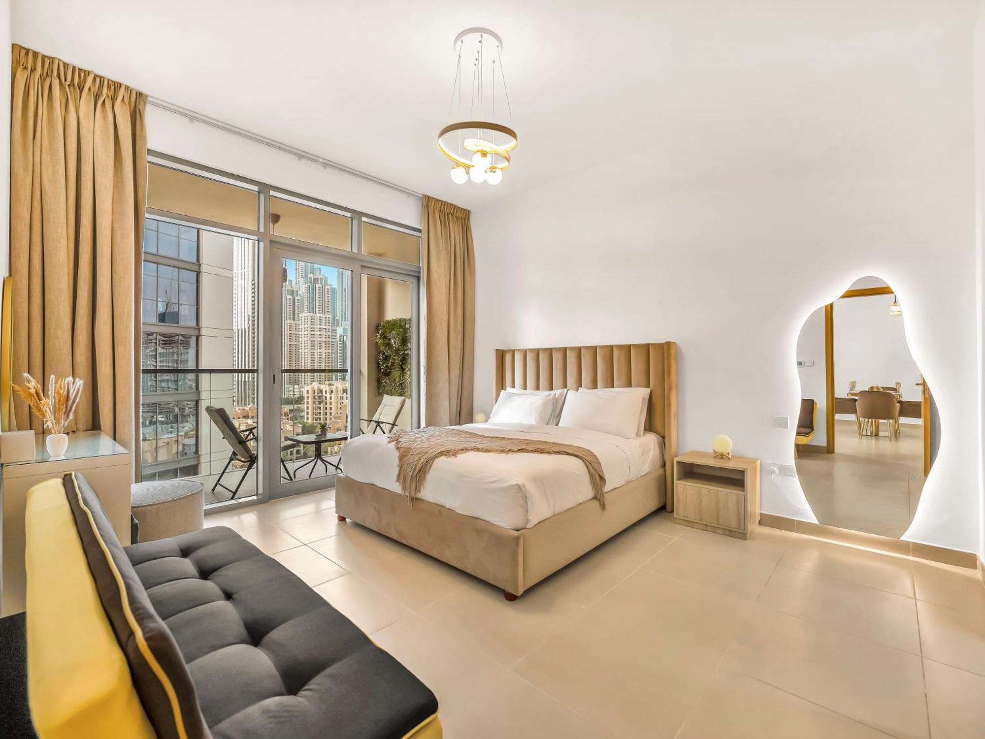 Downtown With Burj Khalifa View Haven Heights Homes Apartamento