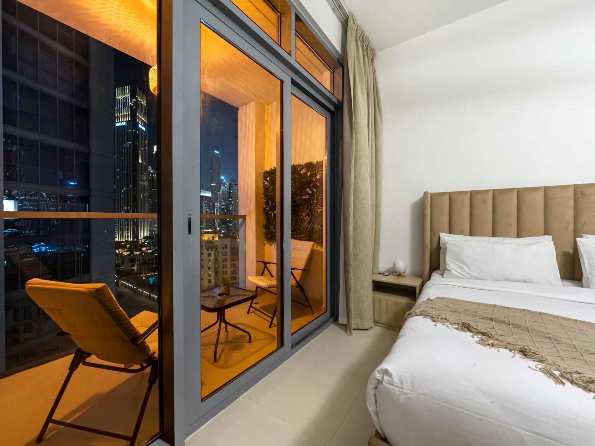 Downtown With Burj Khalifa View Haven Heights Homes Apartamento