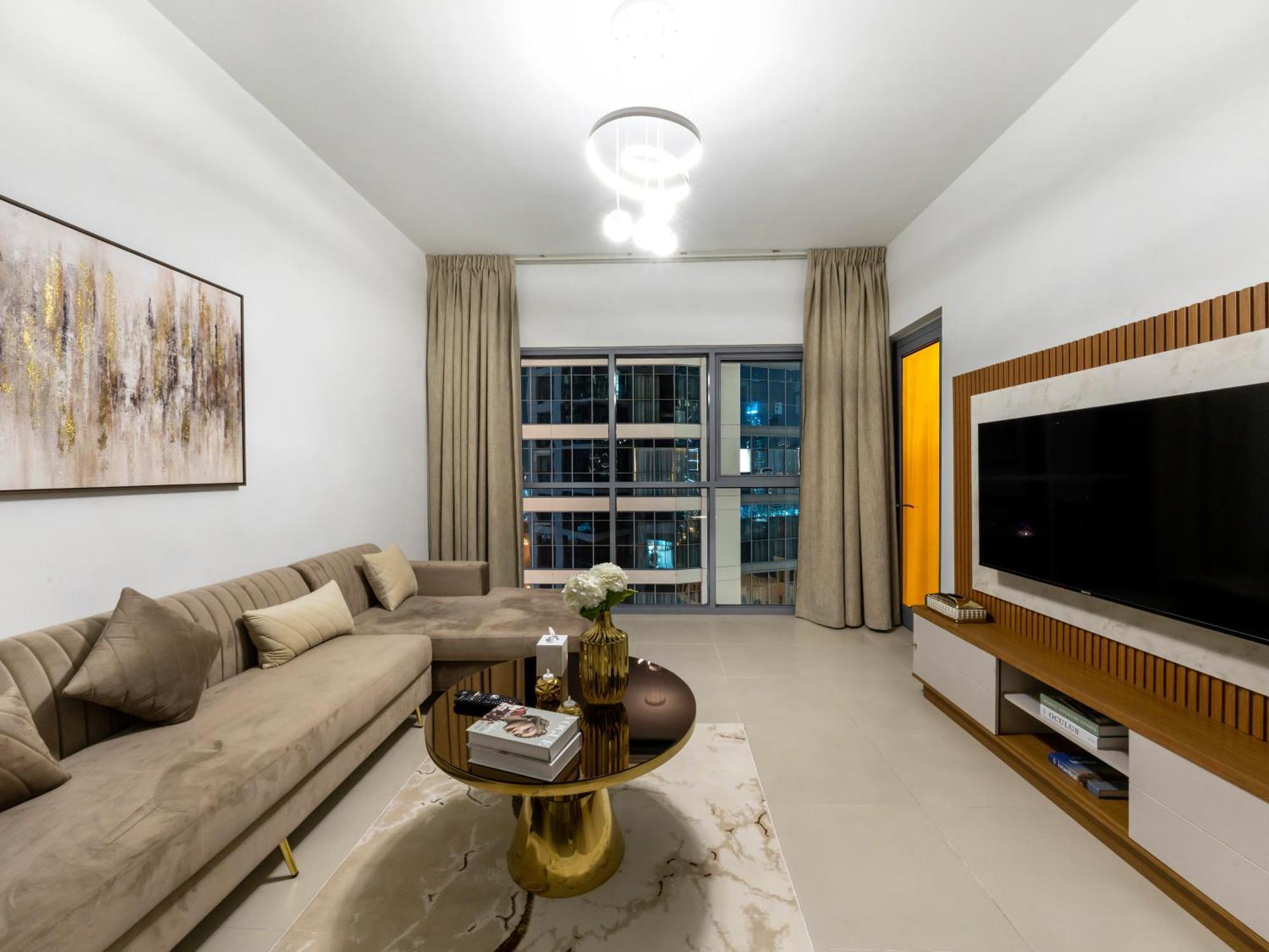 Downtown With Burj Khalifa View Haven Heights Homes Apartamento *