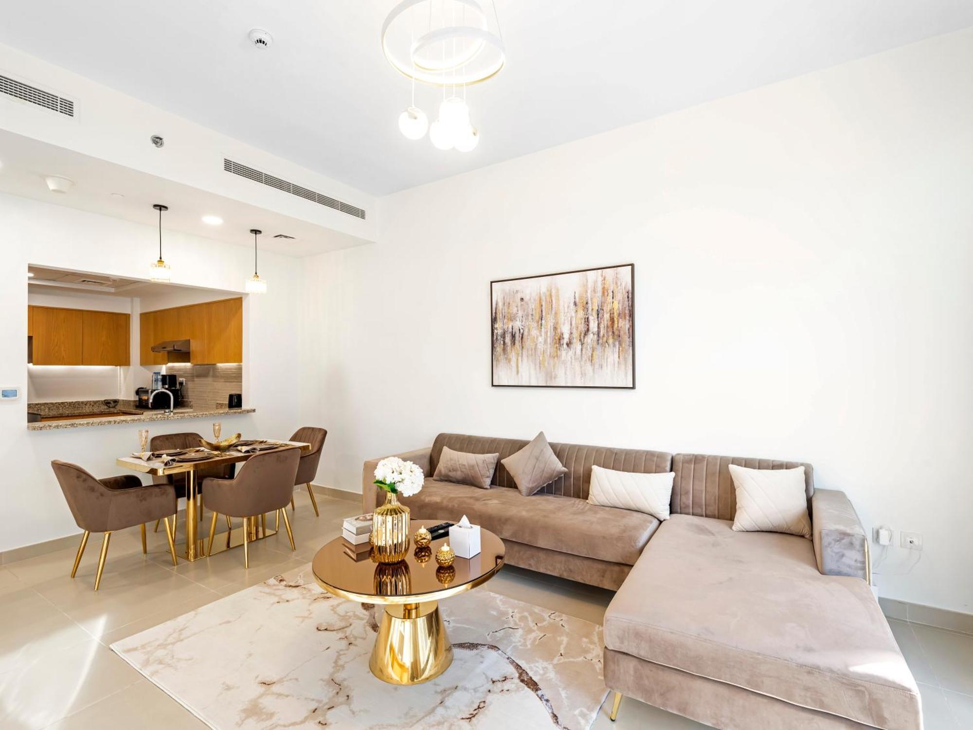 Apartamento Downtown With Burj Khalifa View Haven Heights Homes Dubai