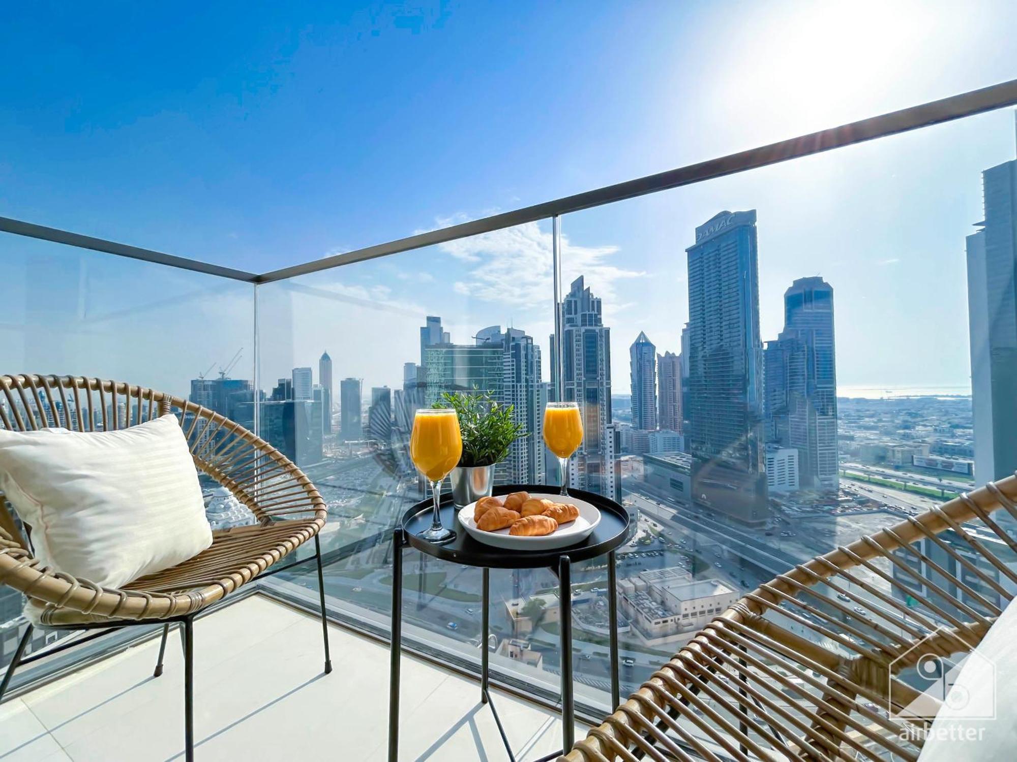 Luxury Burj Crown Downtown Balcony & View