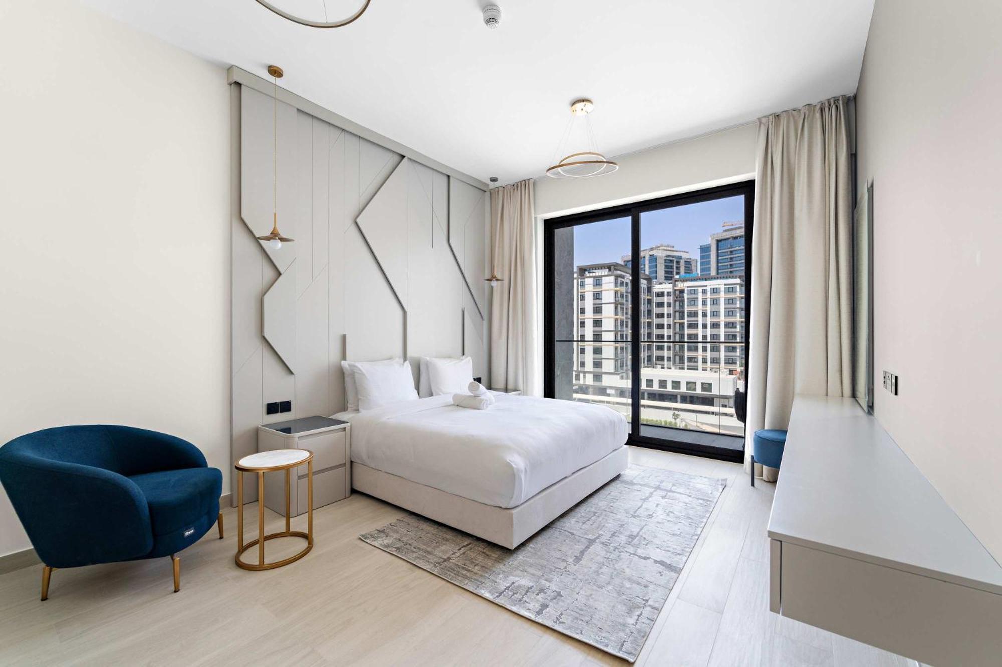 Apartamento Elegant 1 Bedroom In Arjan With Pool Gym Game Dubai