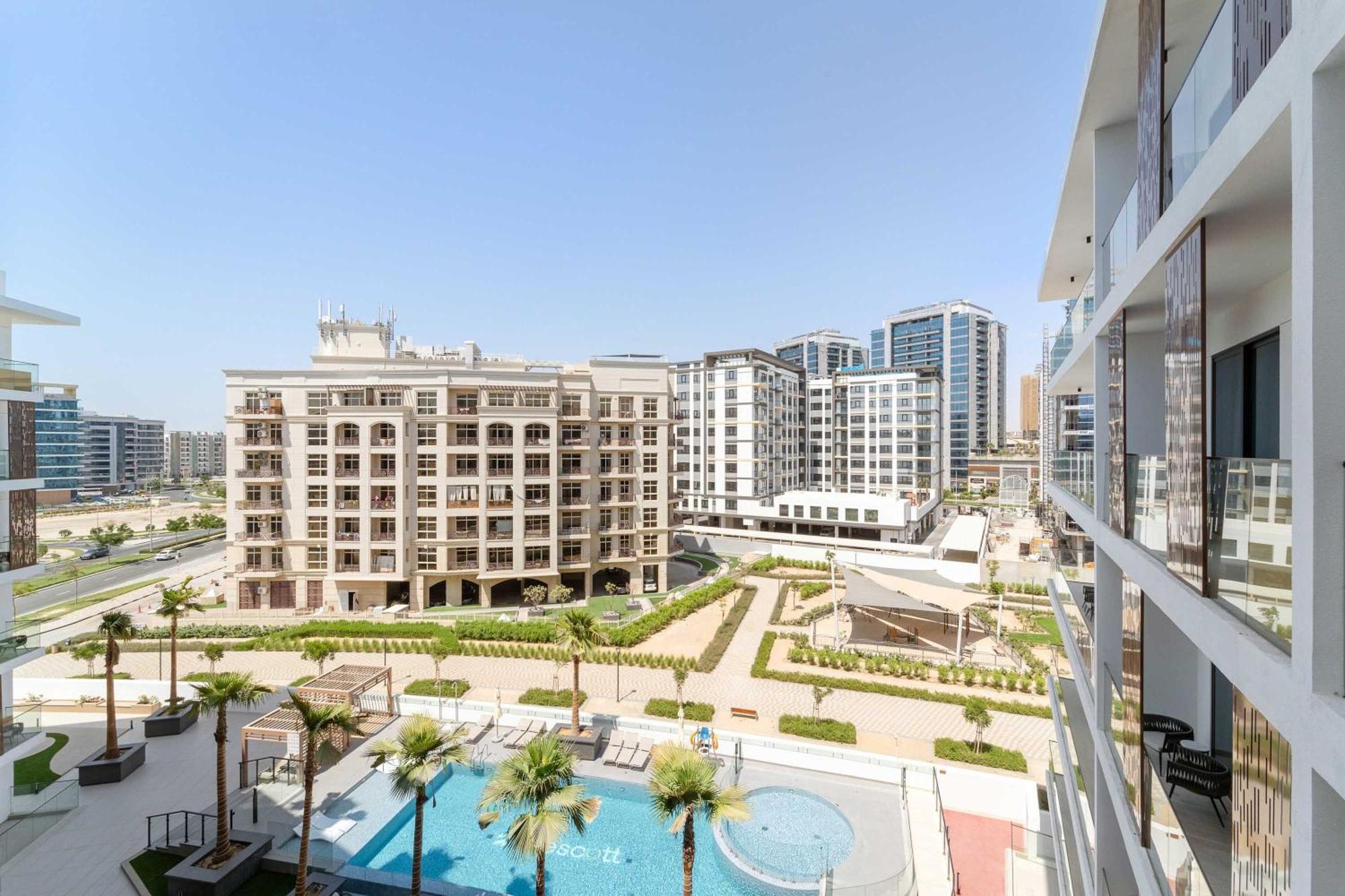 Apartamento Elegant 1 Bedroom In Arjan With Pool Gym Game