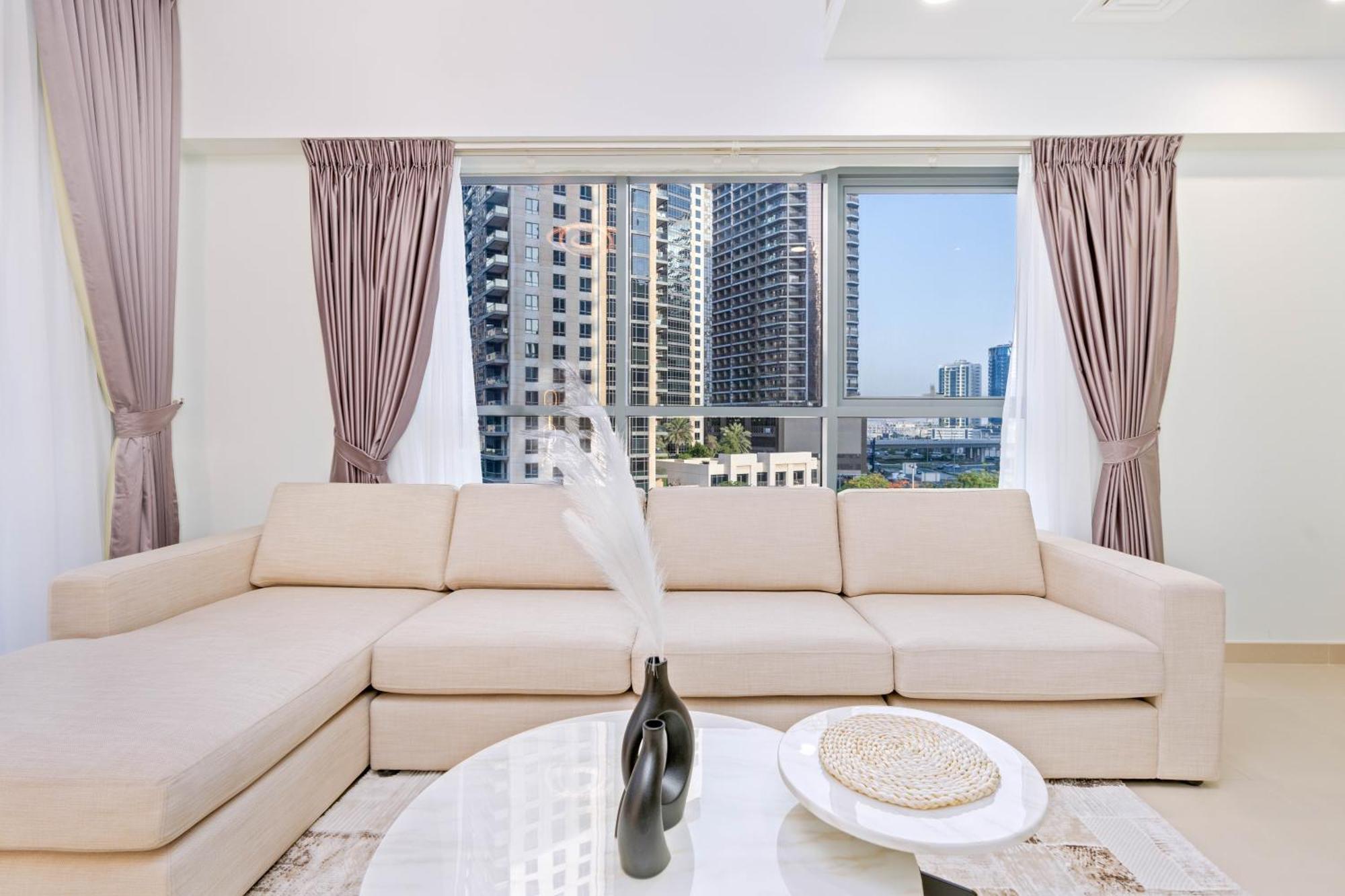 Modern 1-br Close To Mall And Burj Khalifa Daire *