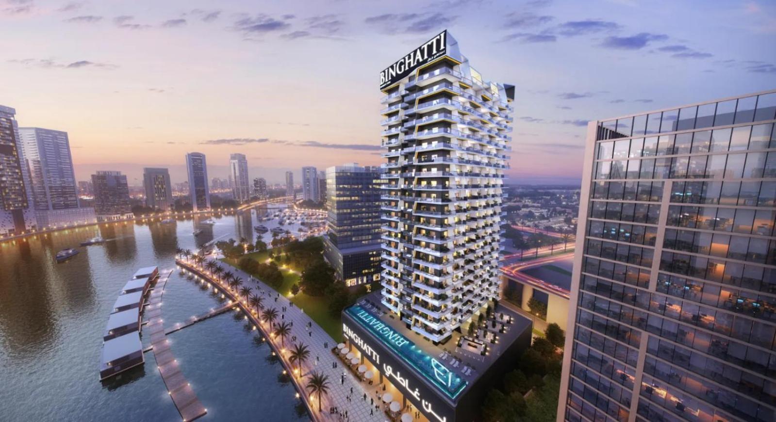 Apartment Keyrock Living - Luxury Furnished 2 Bedroom In Business Bay With Jacuzzi - Binghatti Canal *