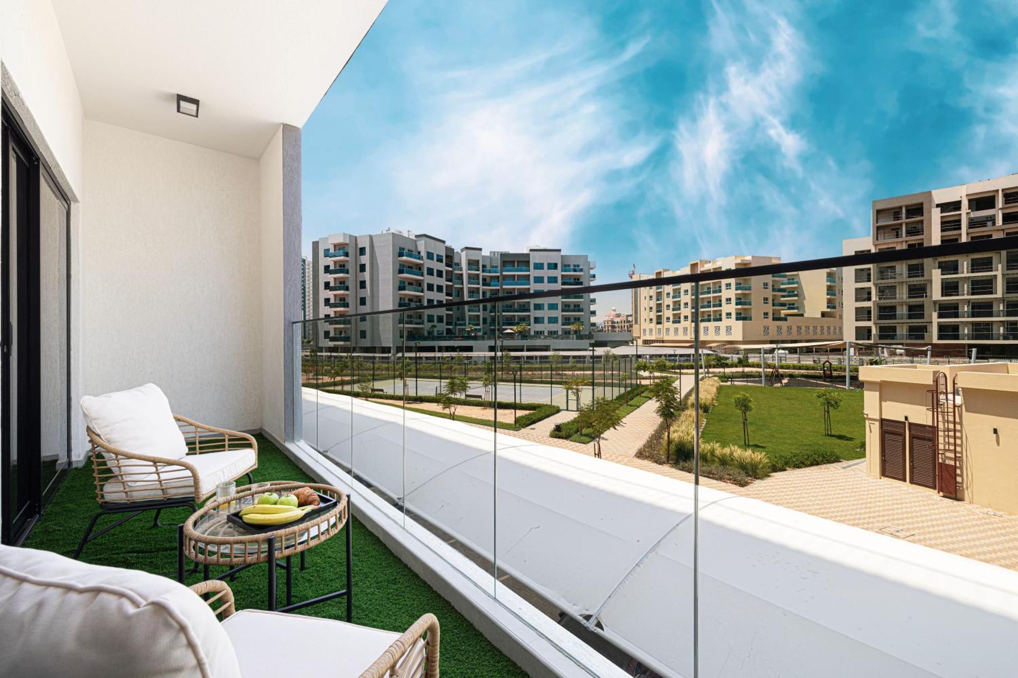 Brand New 1br With Pool, Sauna & Gym Apartamento Dubai