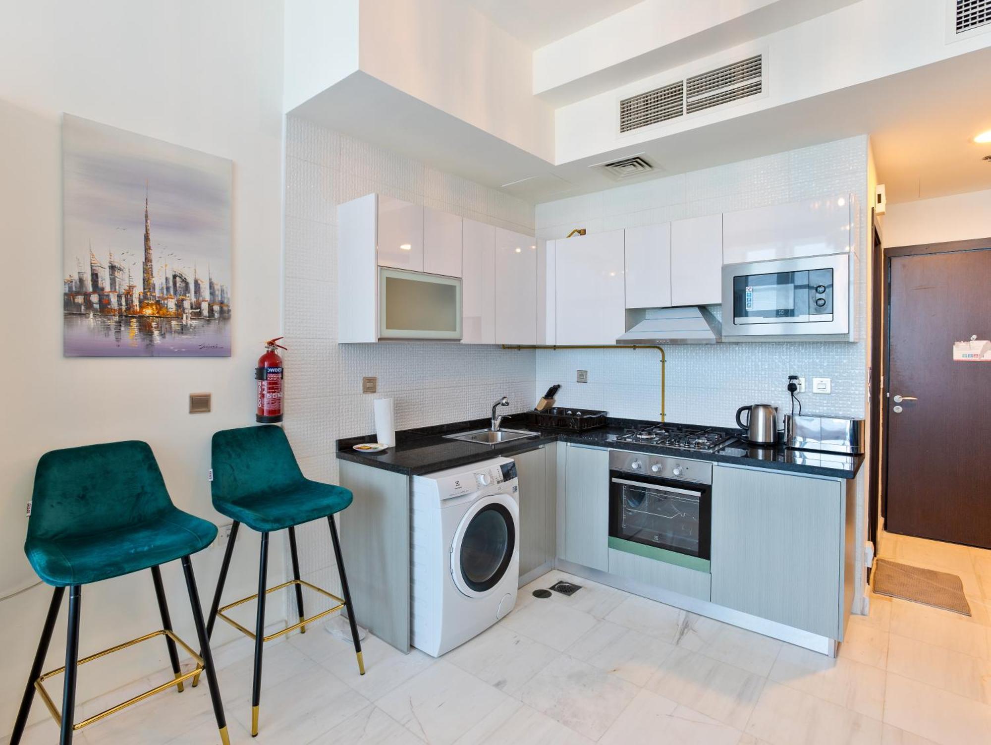 High Floor Studio With Burj Khalifa And Skyline View Apartment *
