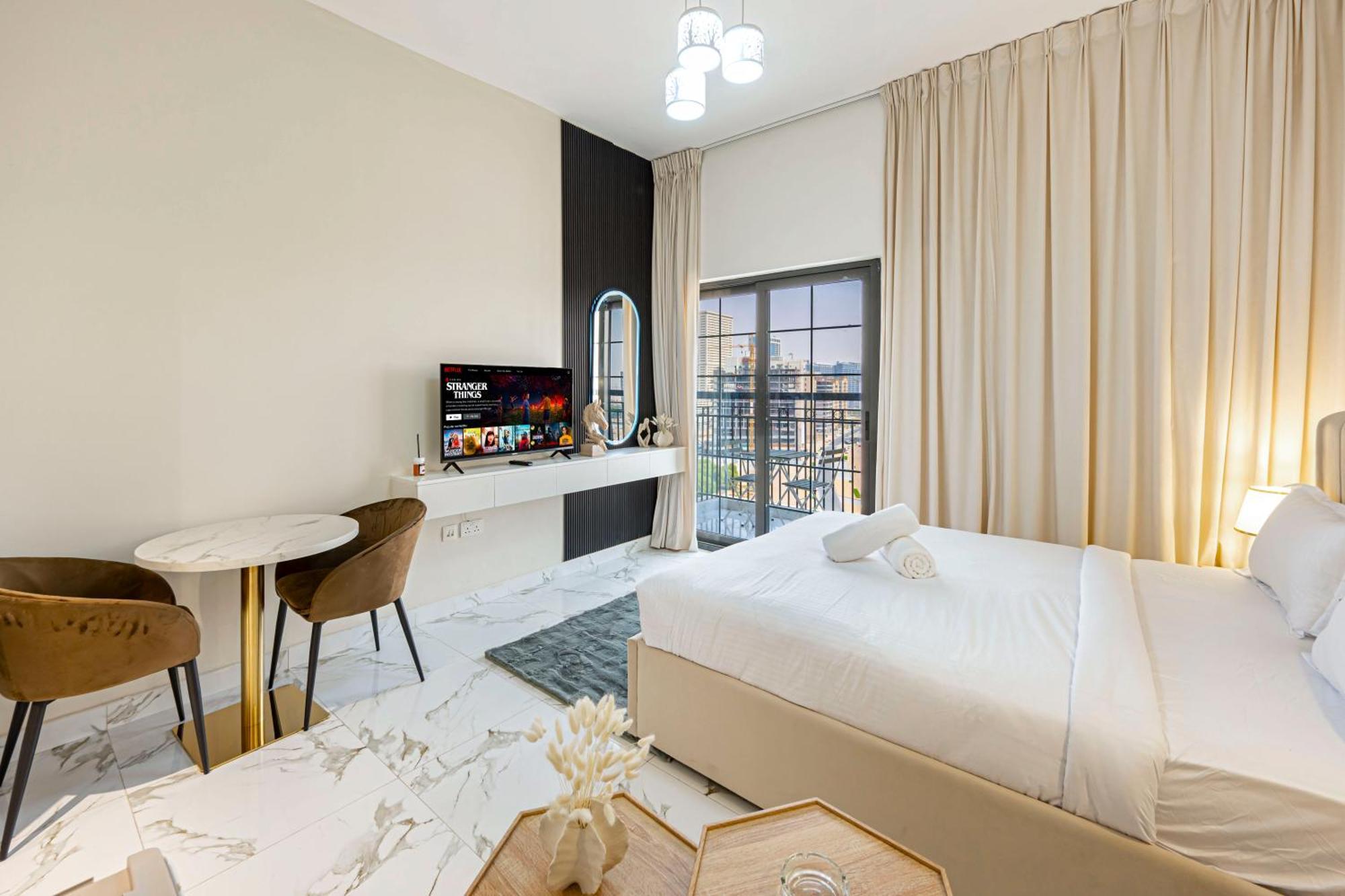 Apartamento Urban Getaway In Dubailand *