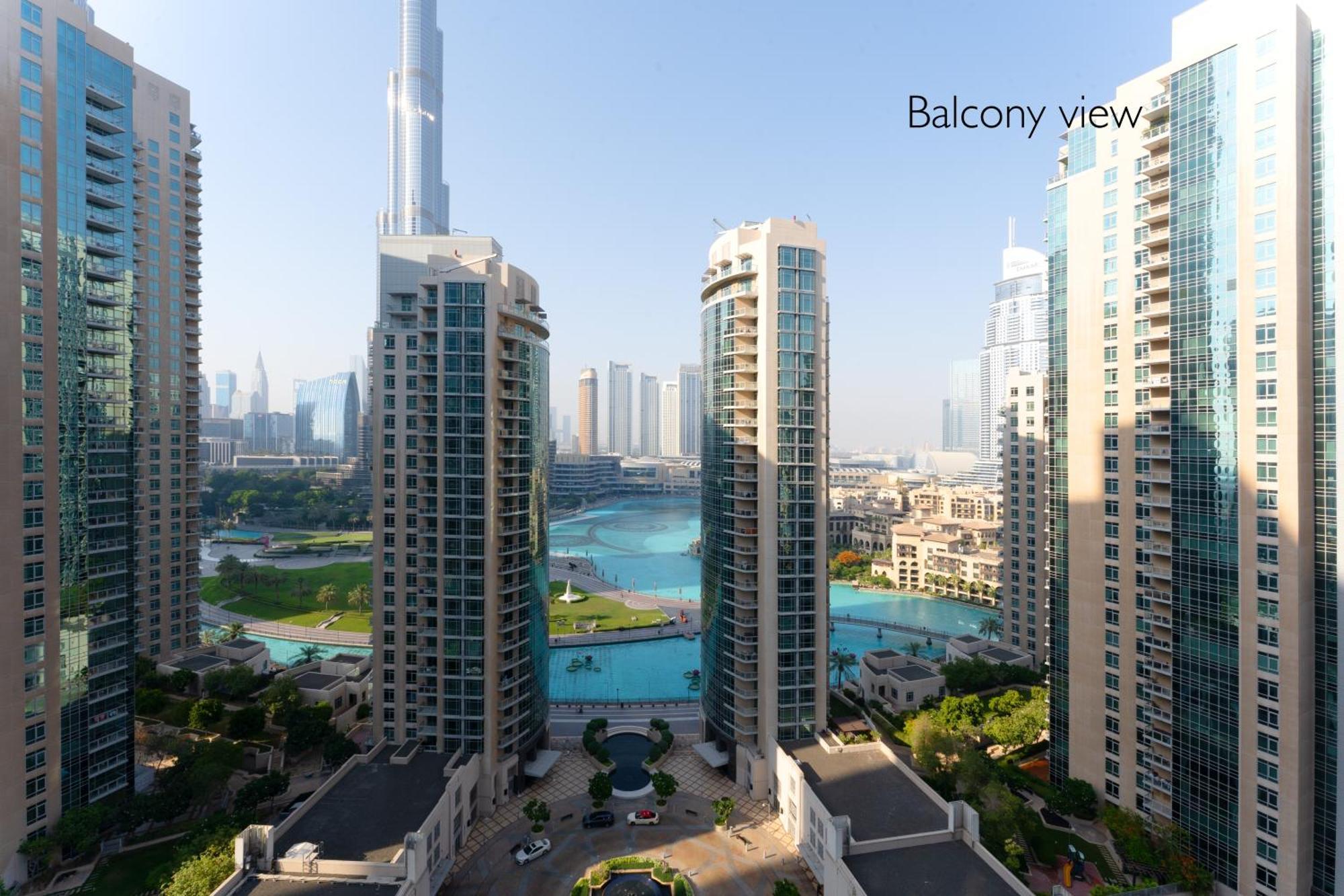 Luxury 1br -stunning Burj Khalifa & Fountain Views Apartment *
