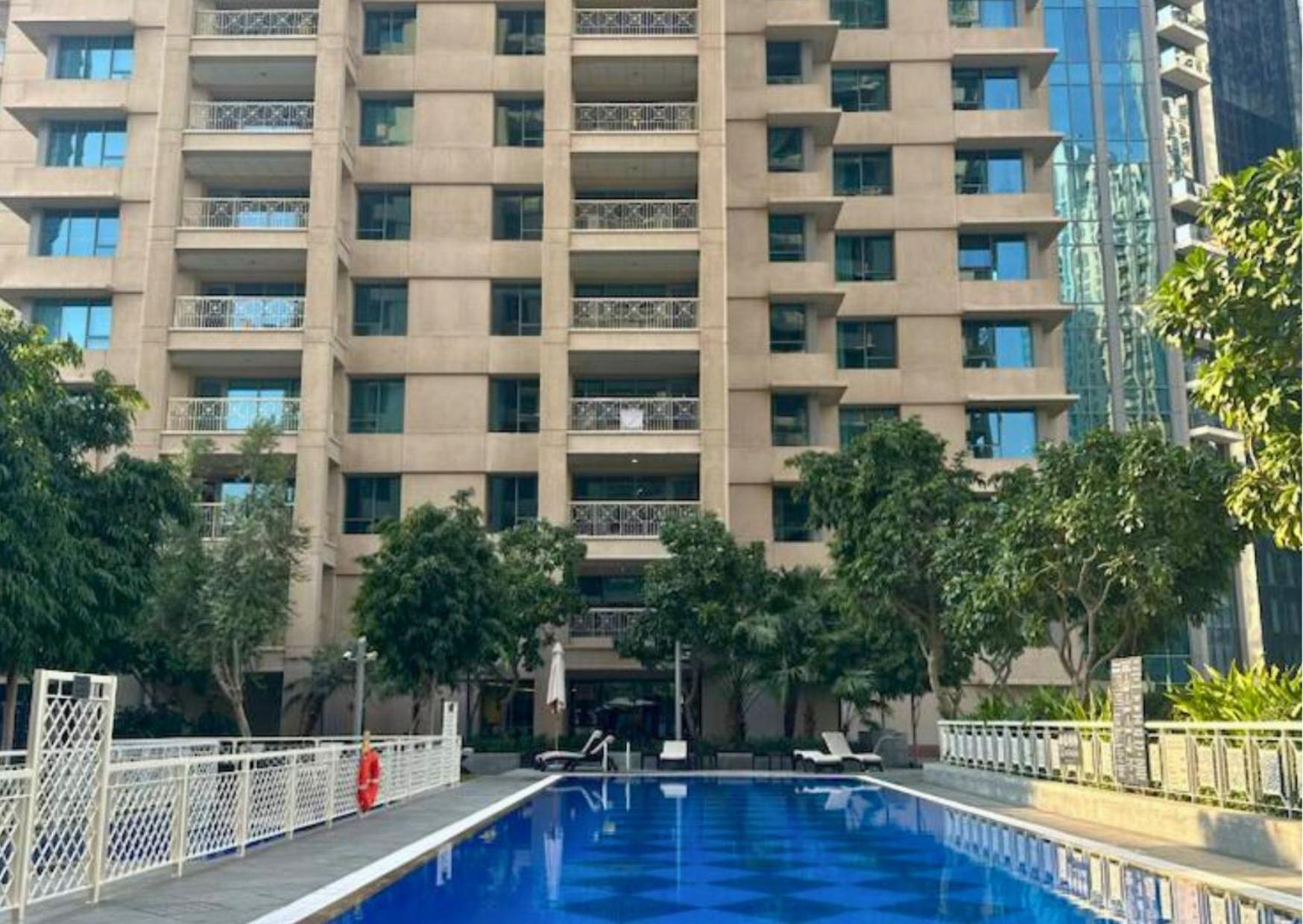 2br Partial Burj Khalifa & Pool View In 29 Boulevard * Dubai