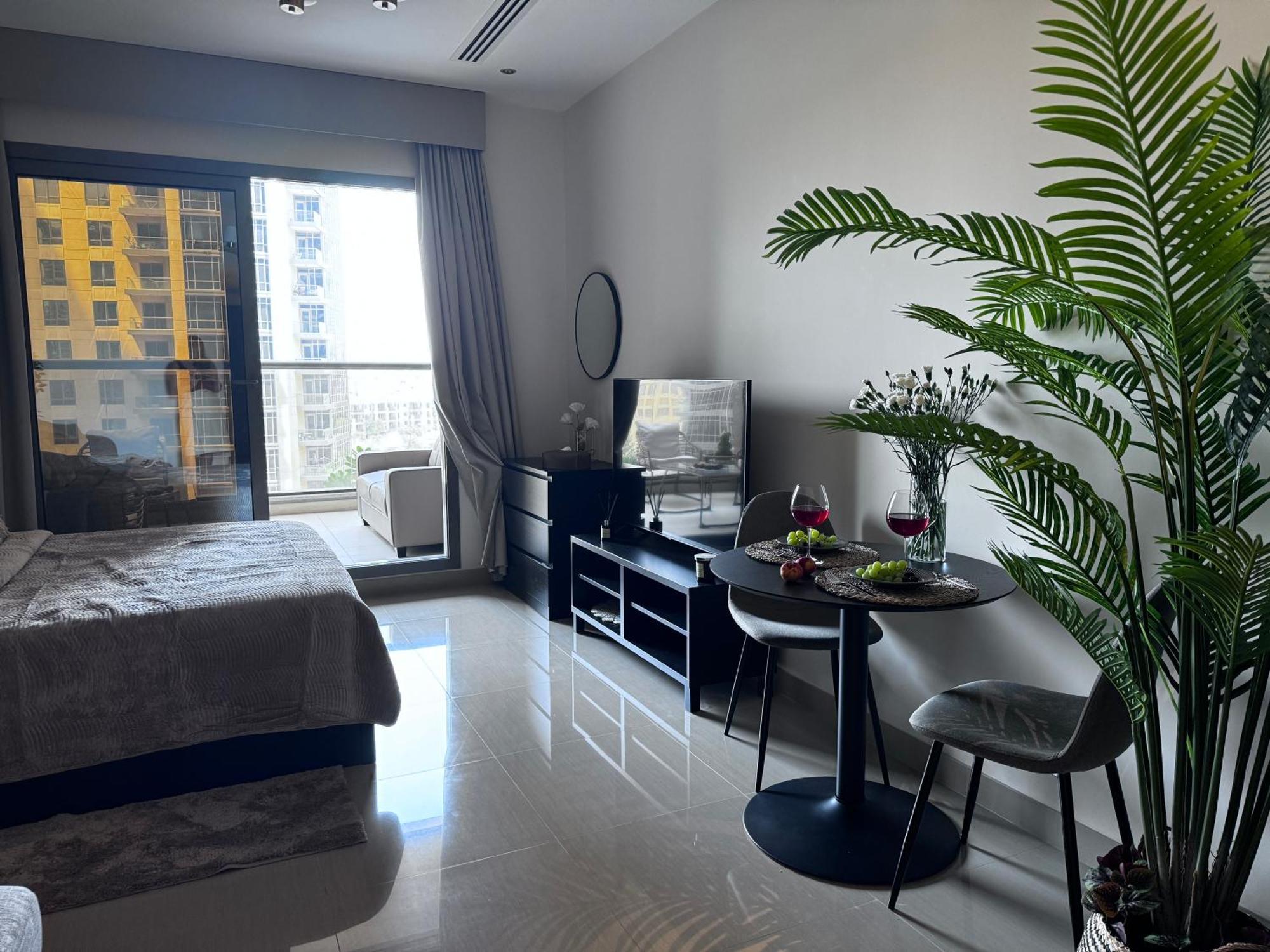 Apartment Spacious Studio, 4 Guests In The Heart Of Dubai
