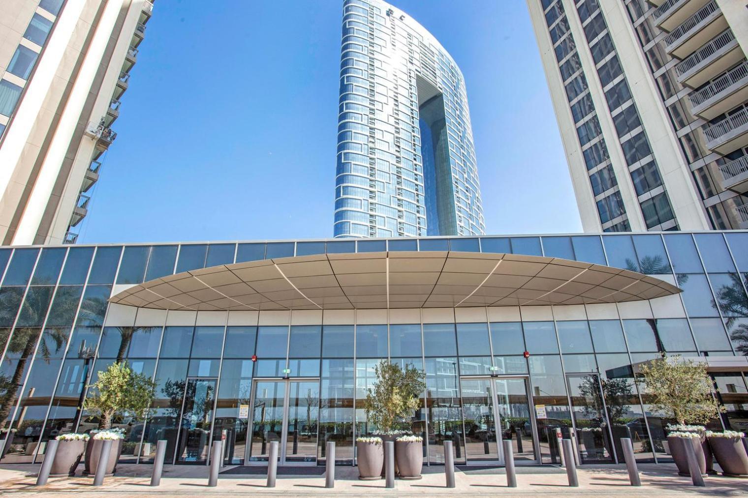 Apartment Blueground 5242 Tower Sea View Pool Garage Dxb-951 *