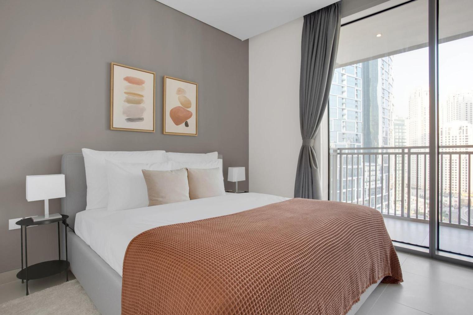 Blueground 5242 Tower Sea View Pool Garage Dxb-951 Apartment