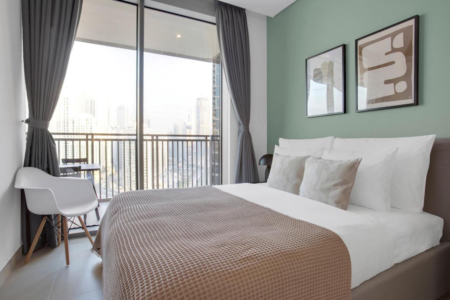 Blueground 5242 Tower Sea View Pool Garage Dxb-951 Apartment *