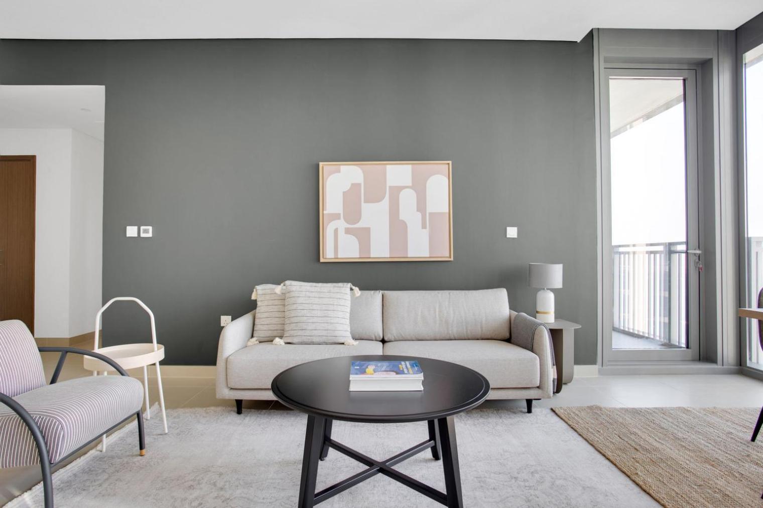 Apartment Blueground 5242 Tower Sea View Pool Garage Dxb-951 *