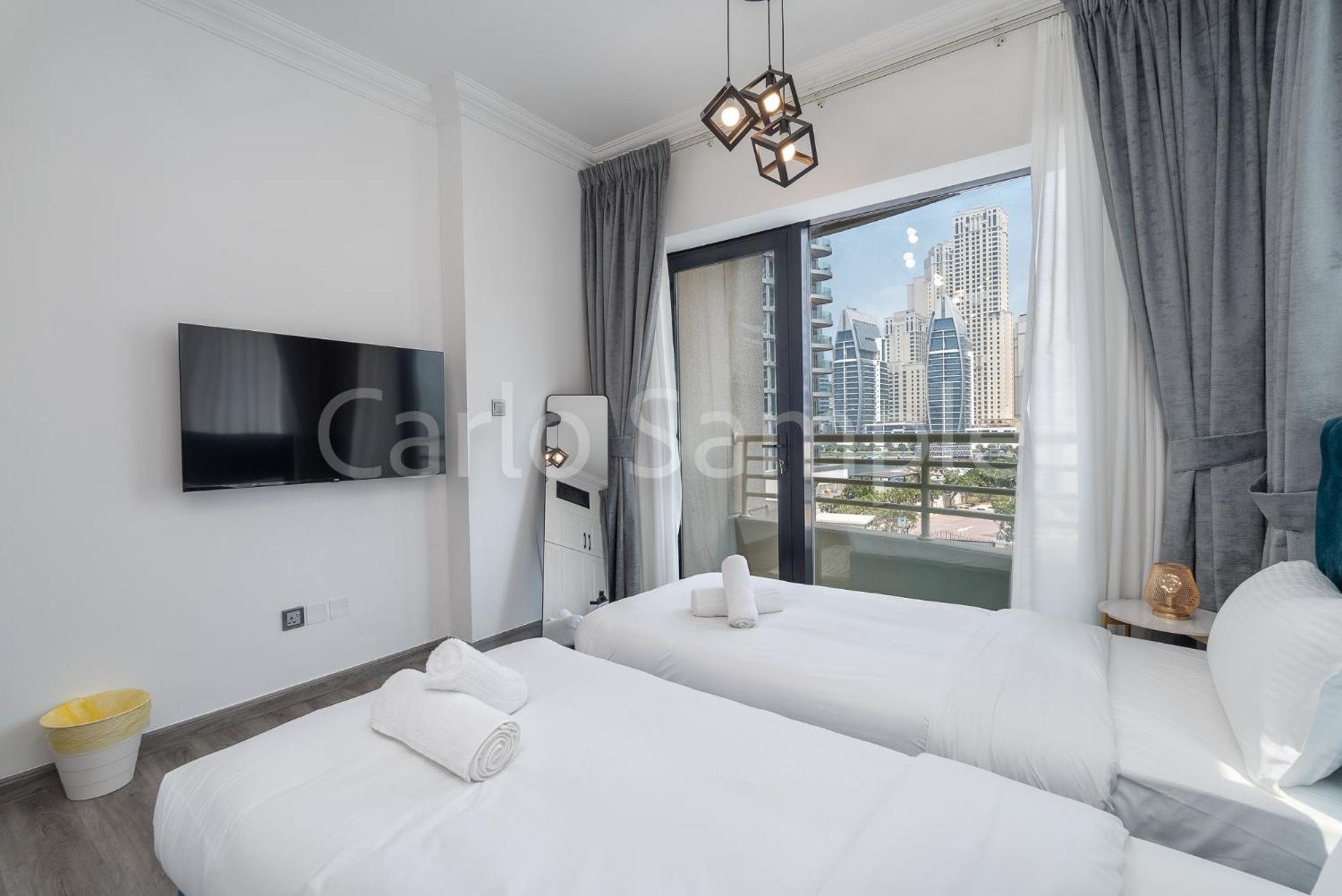 Tudors One Marina View Rooftop Pool Four Beds Daire Dubai