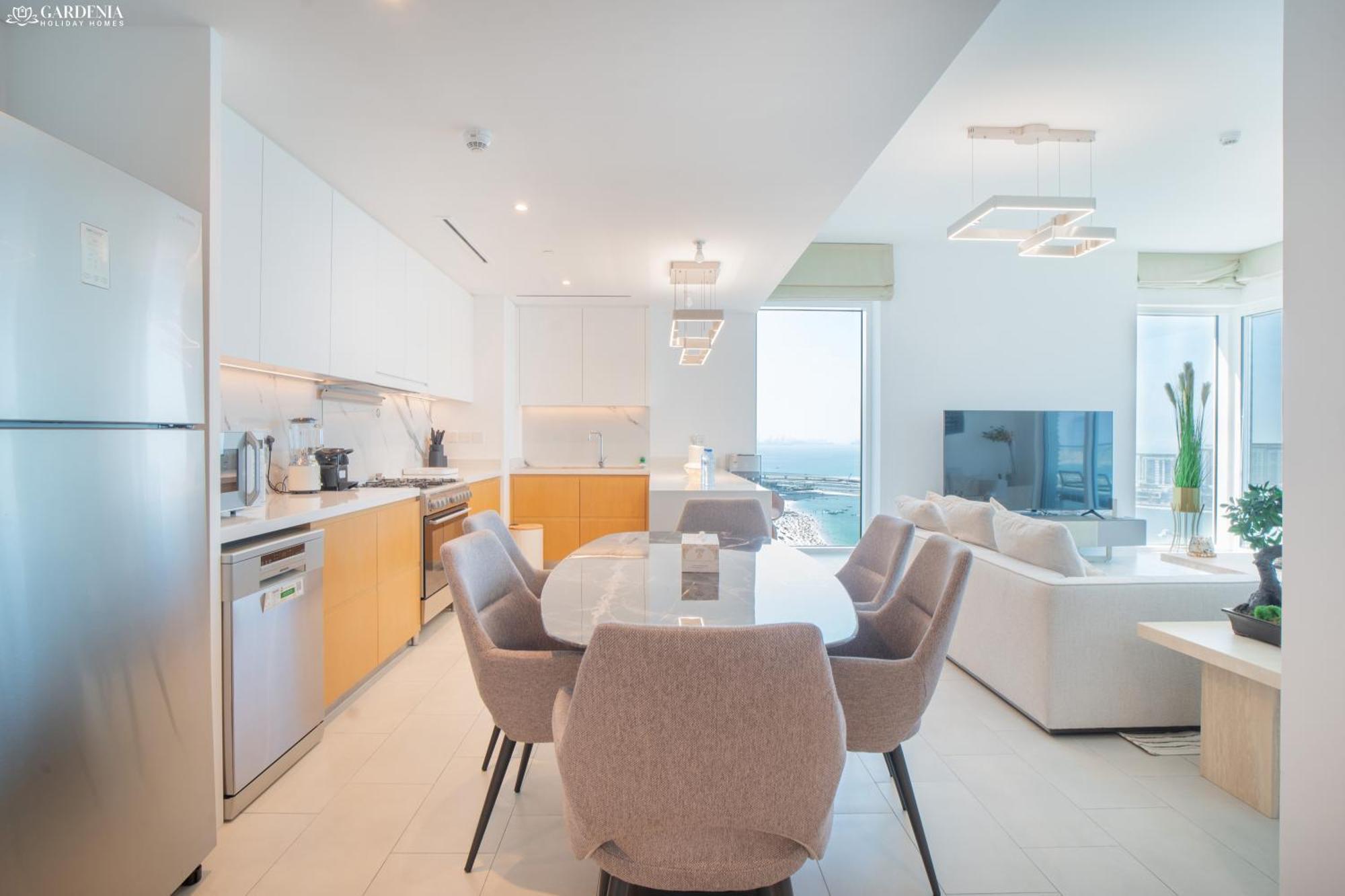 Jbr - Private Access Full Sea View At La-vie By Gardenia Apartment Dubai