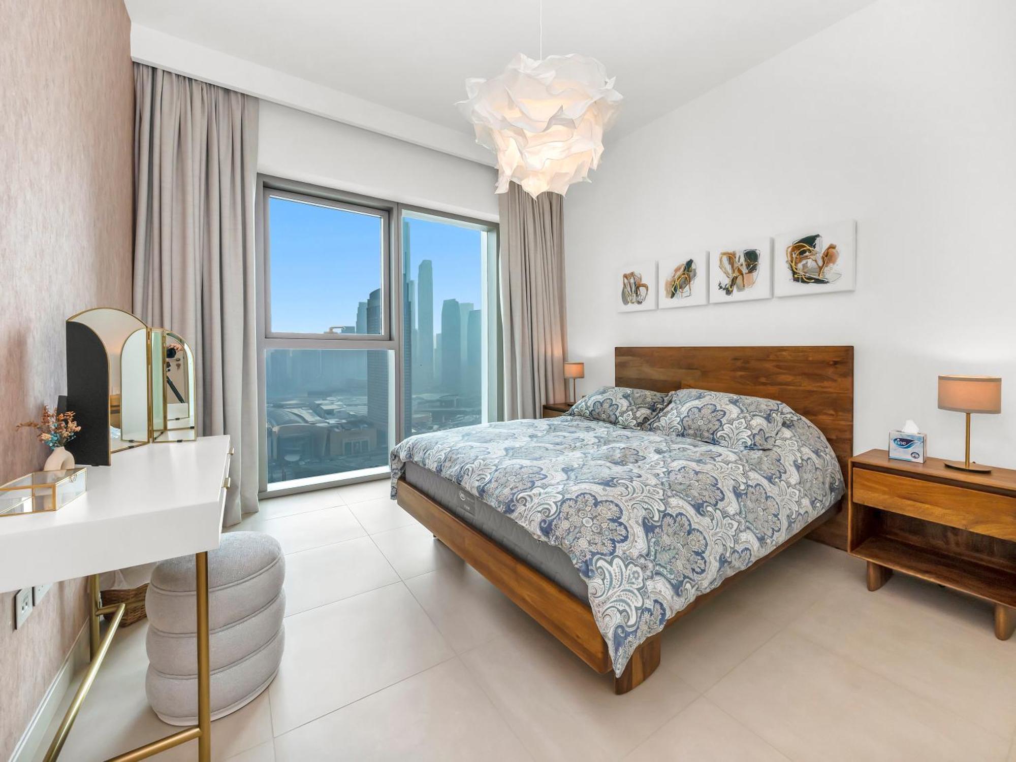 Luxury 2br, Burj And Fountain View, 2 Min Walk To Mall Apartment
