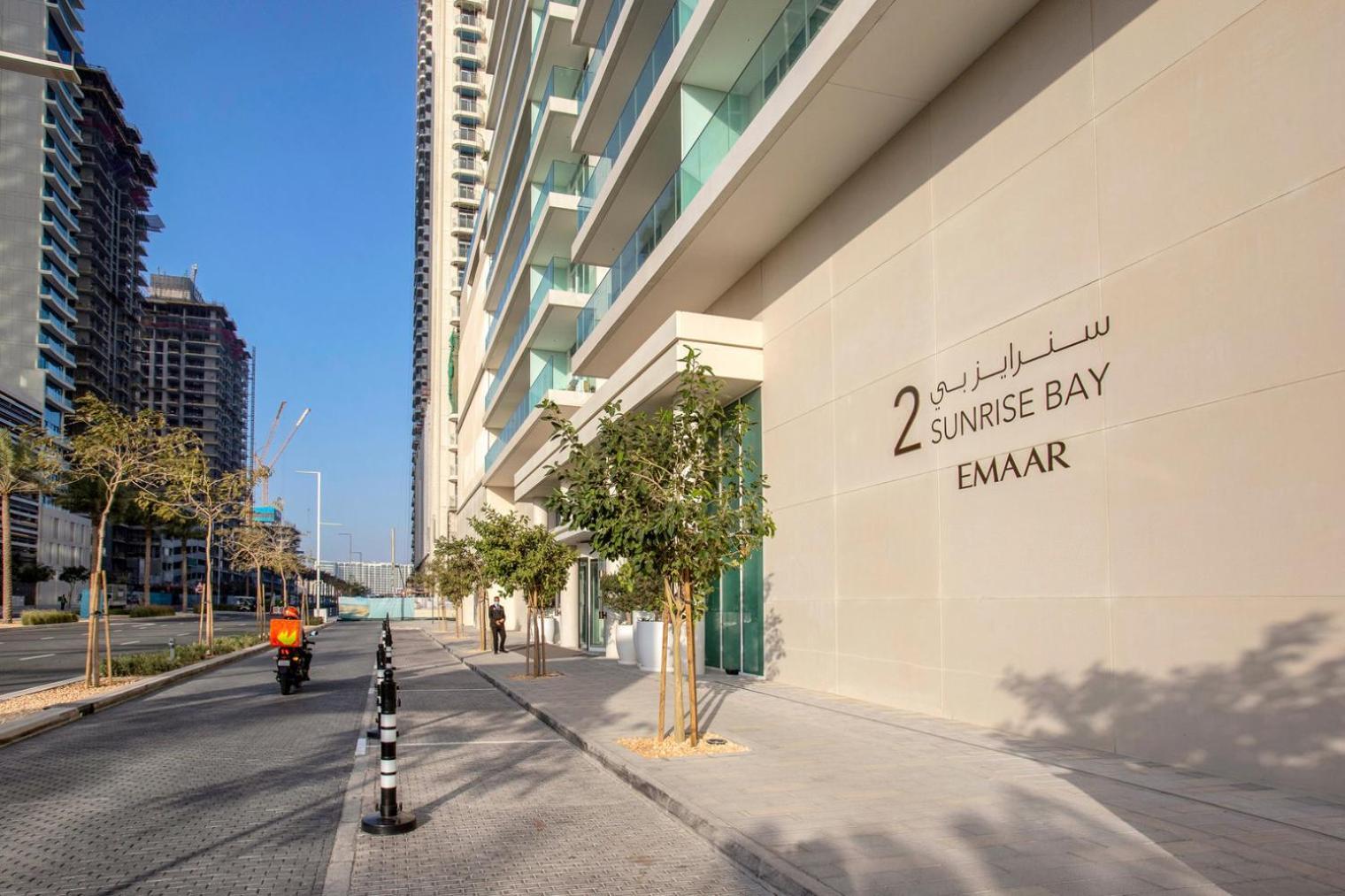 Apartment Blueground Sunrise Bay Tower 2 Sea View Gym Dxb-1010