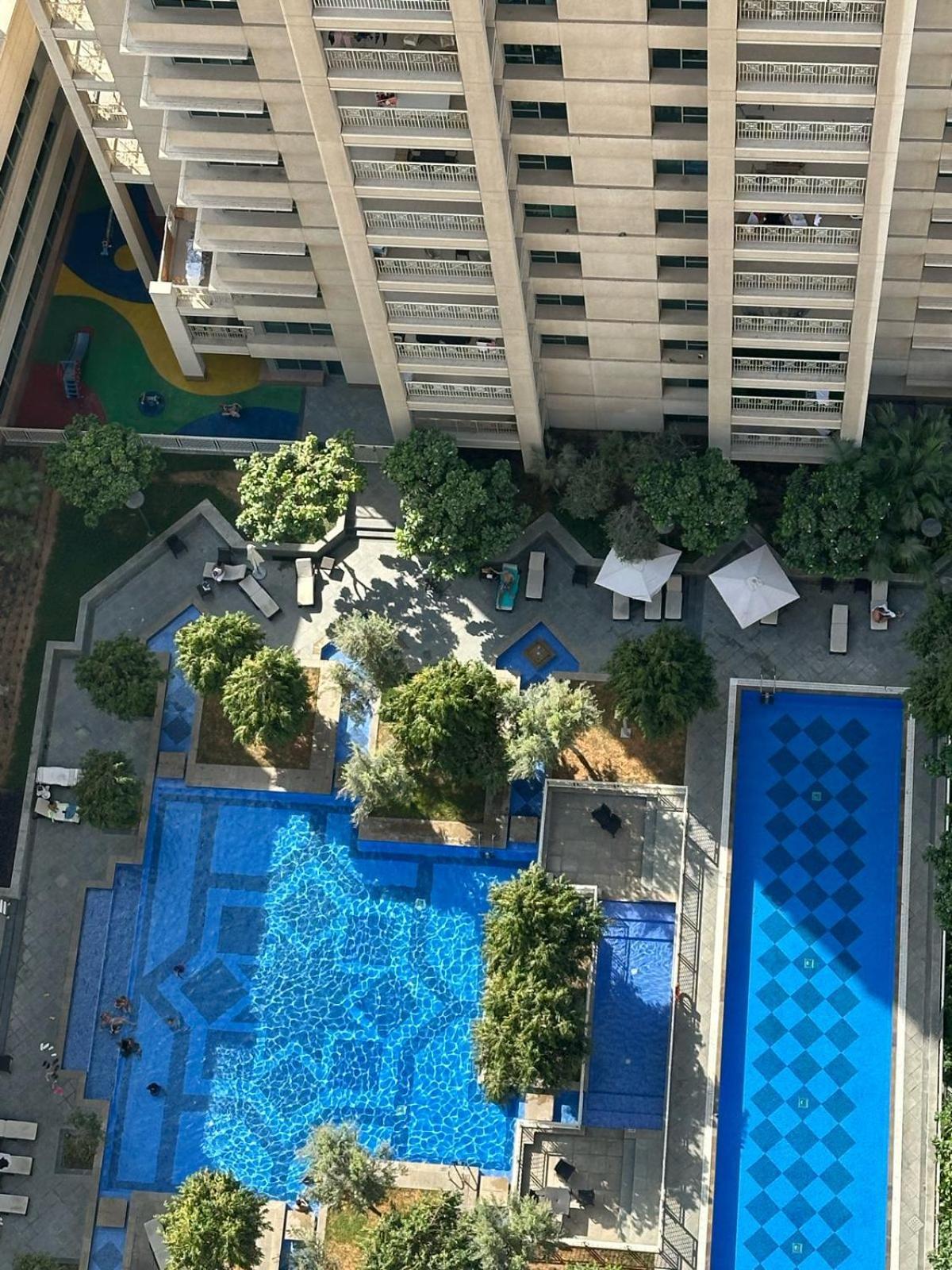 2br Partial Burj Khalifa & Pool View In 29 Boulevard Apartment Dubai