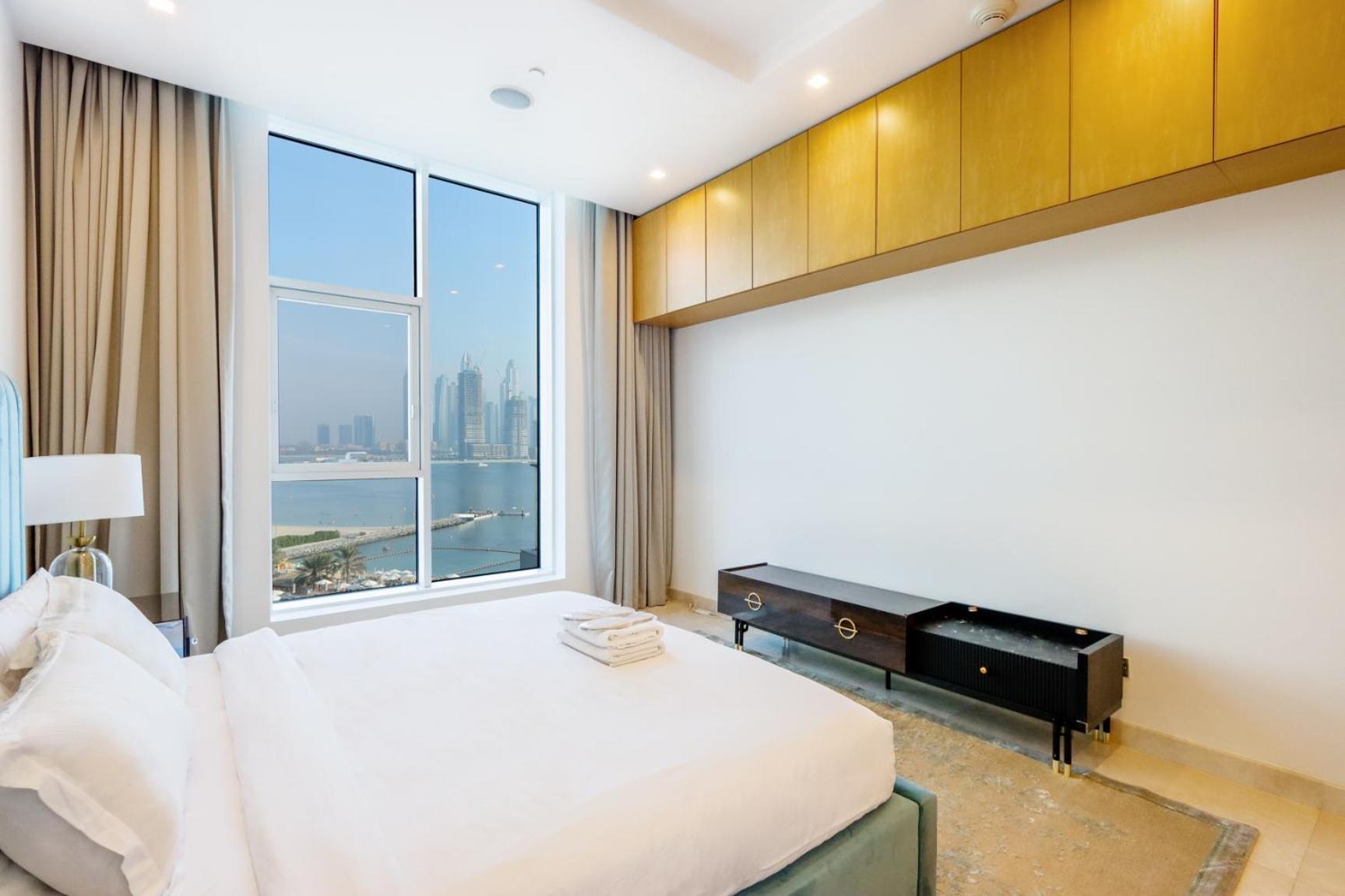 Livbnb - 1br With Sea View & Access Apartment Dubai