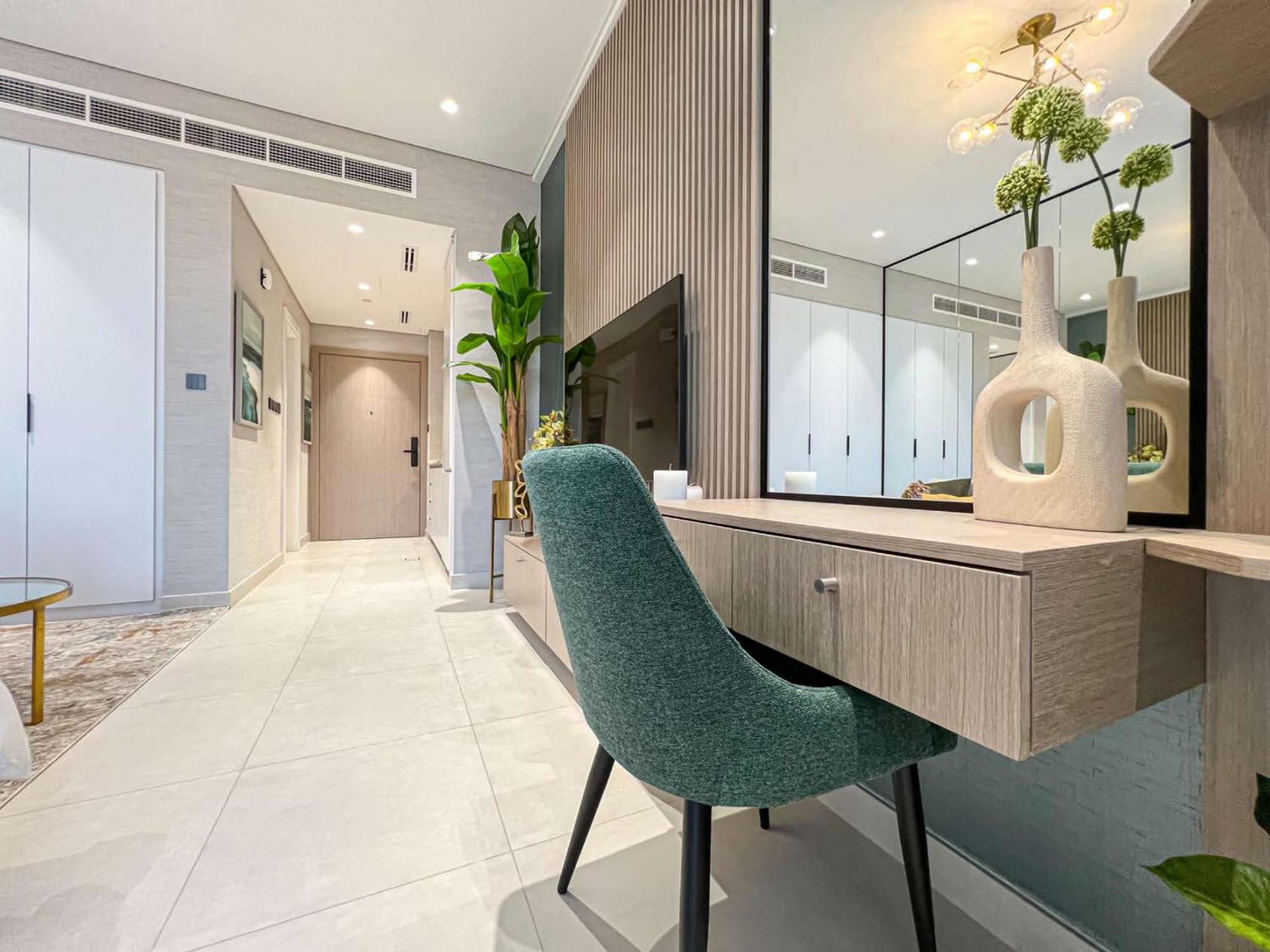 Bright New With Pool & Gym Access, 5 Min From Gardens Metro Daire