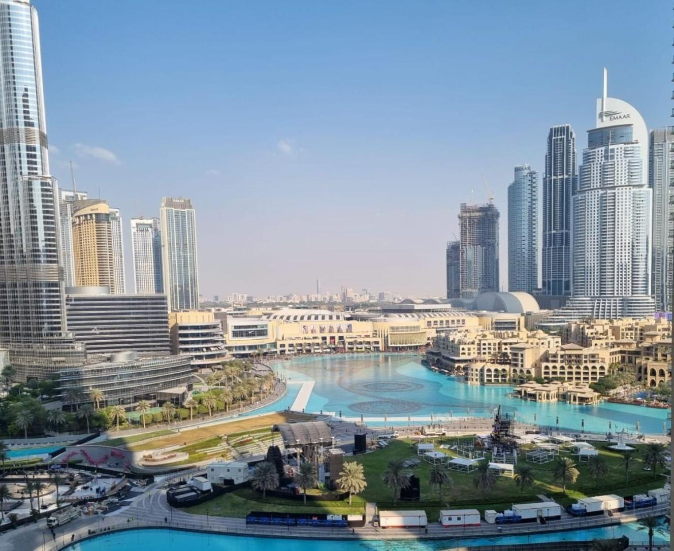 Daire Spectacular Views Of Burj & Fountain - 2 Br Dubai
