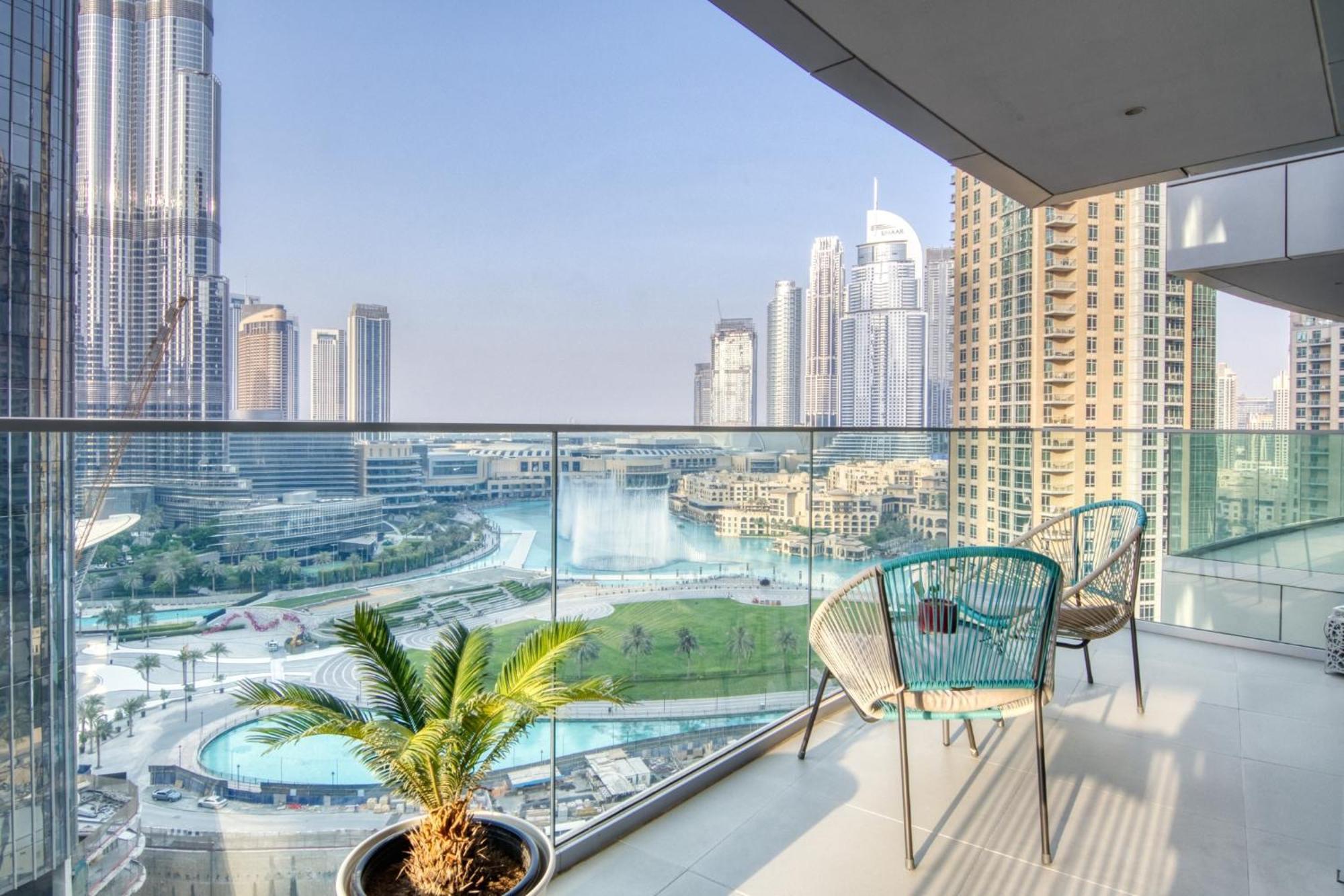 Spectacular Views Of Burj & Fountain - 2 Br Daire *