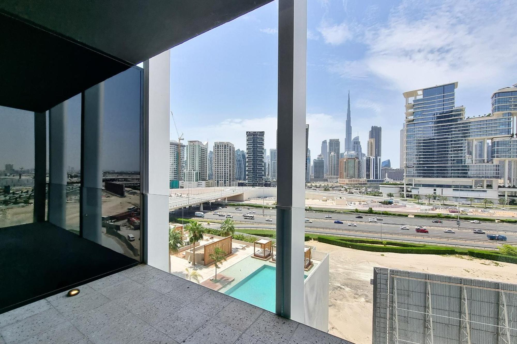 Daire Alh Vacay - With Balcony And Burj View In Upside *