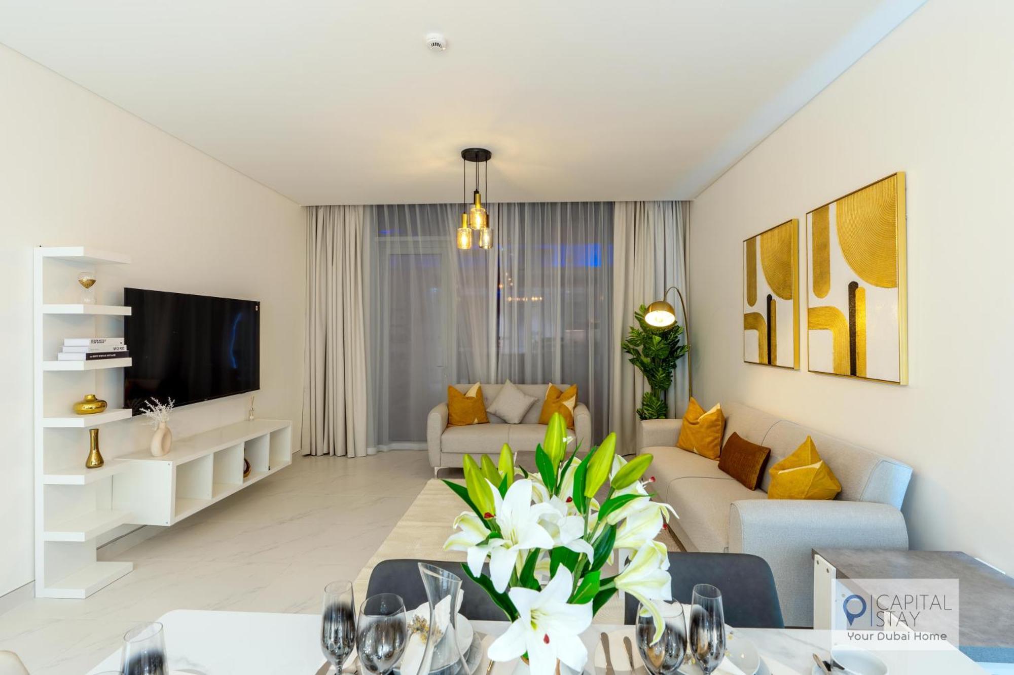 Apartment 2 Bed In District One - Lagoon Views Dubai