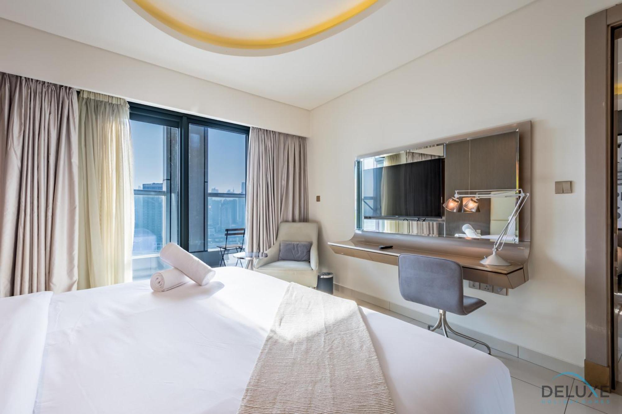 Daire Stylish 1br In Damac Towers By Paramount B, Business Bay By Deluxe Homes Dubai