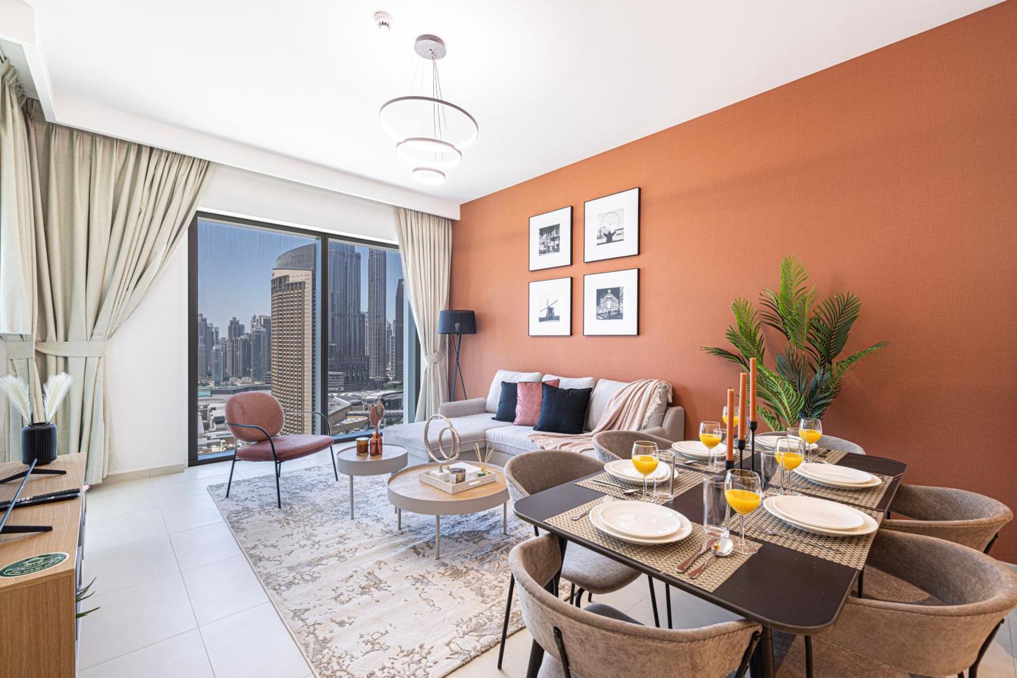 Apartment Luxury Family Friendly 5mn Walk To Mall Dubai