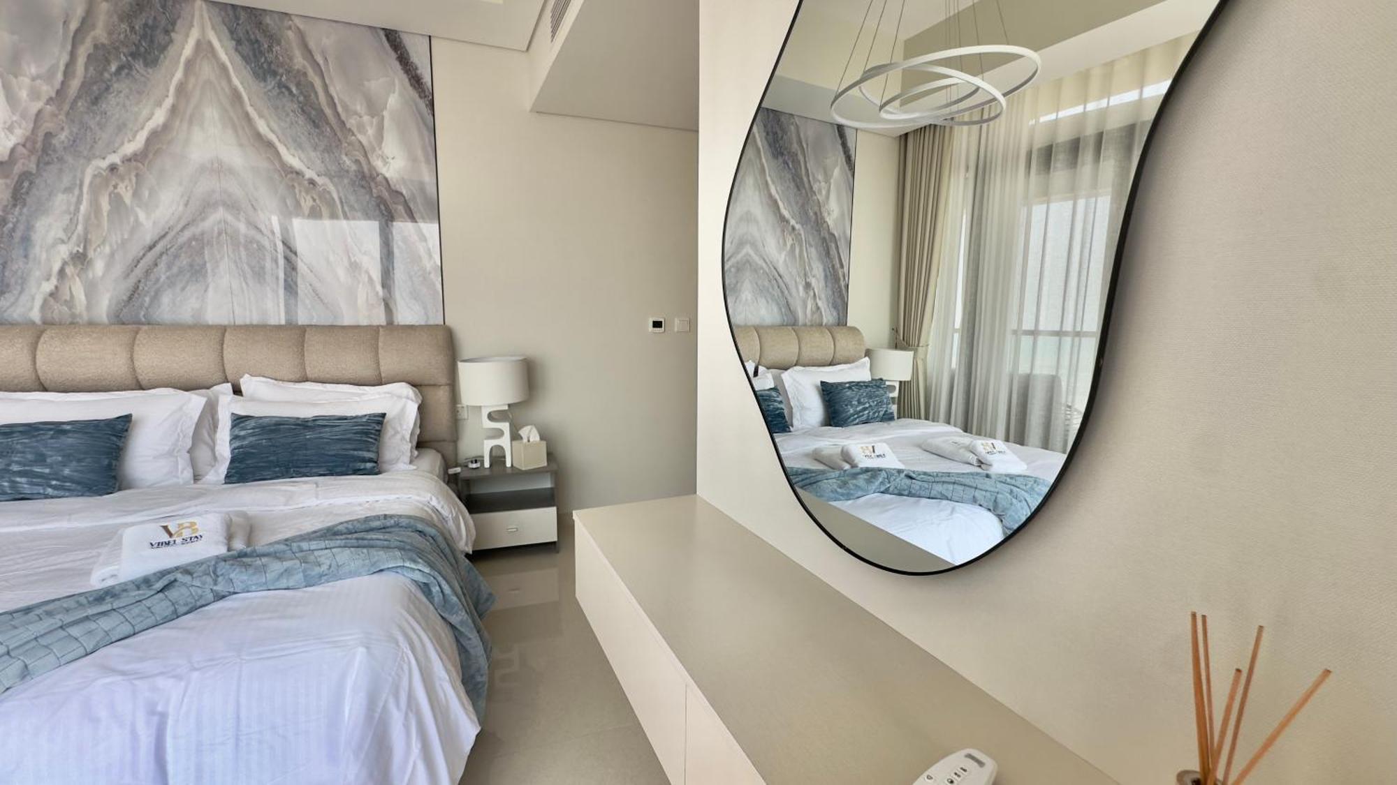 3br Chic High Floor At Aykon Tower C Business Bay By Vibel Apartment Dubai